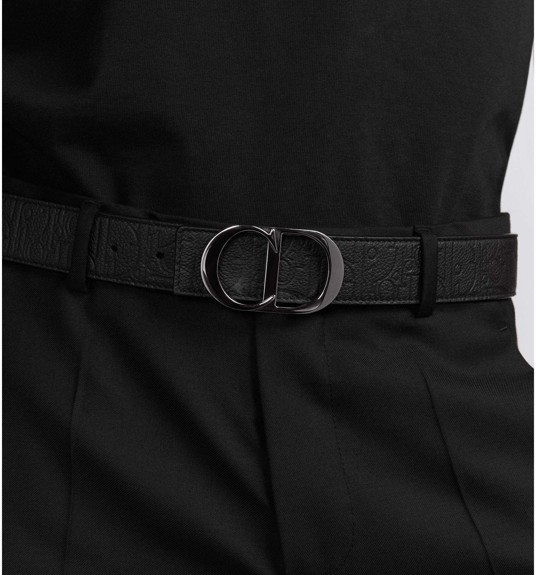 Dior belt black deals