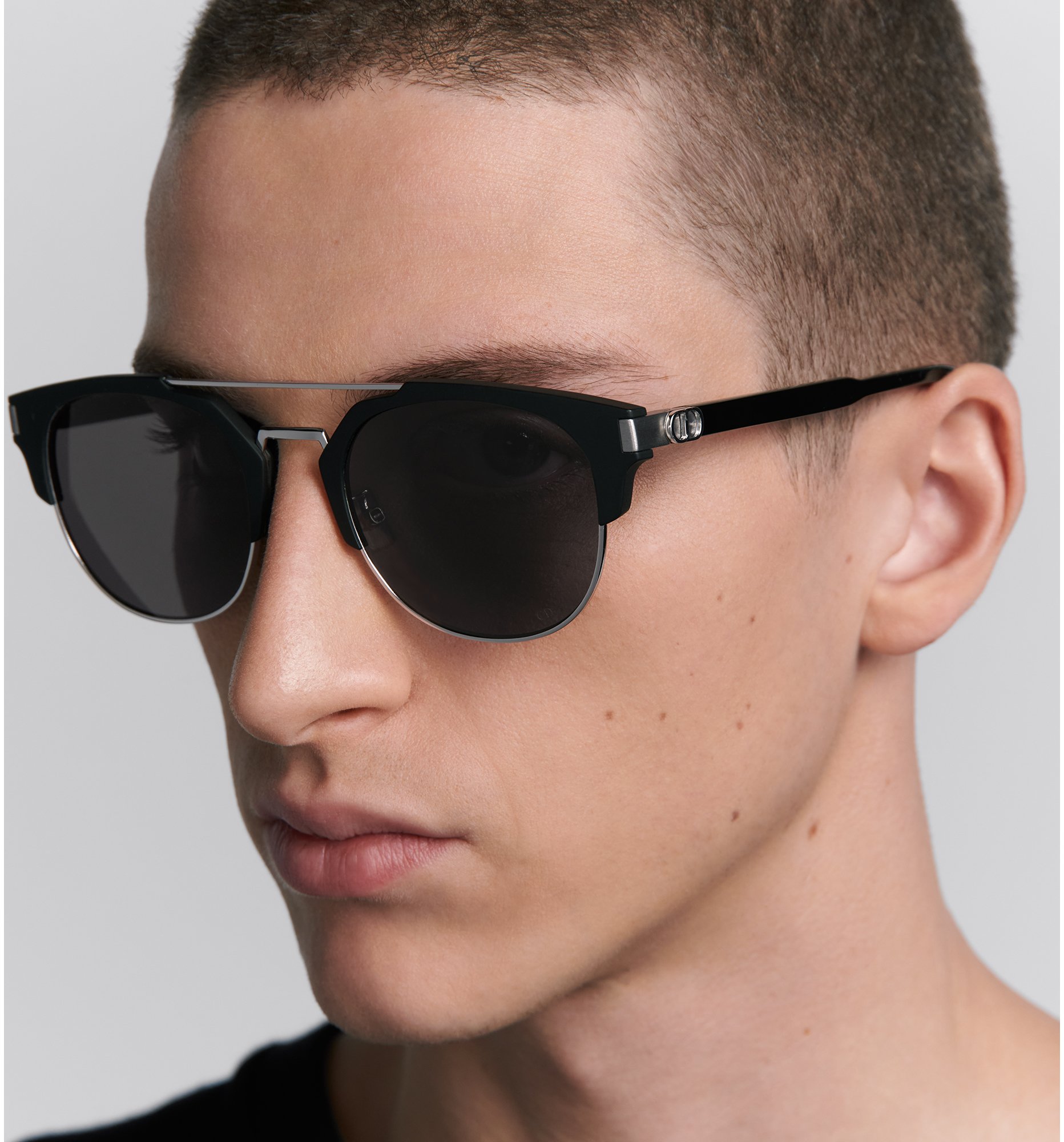CD Icon R1U Pantos-Sonnenbrille in Grau | DIOR