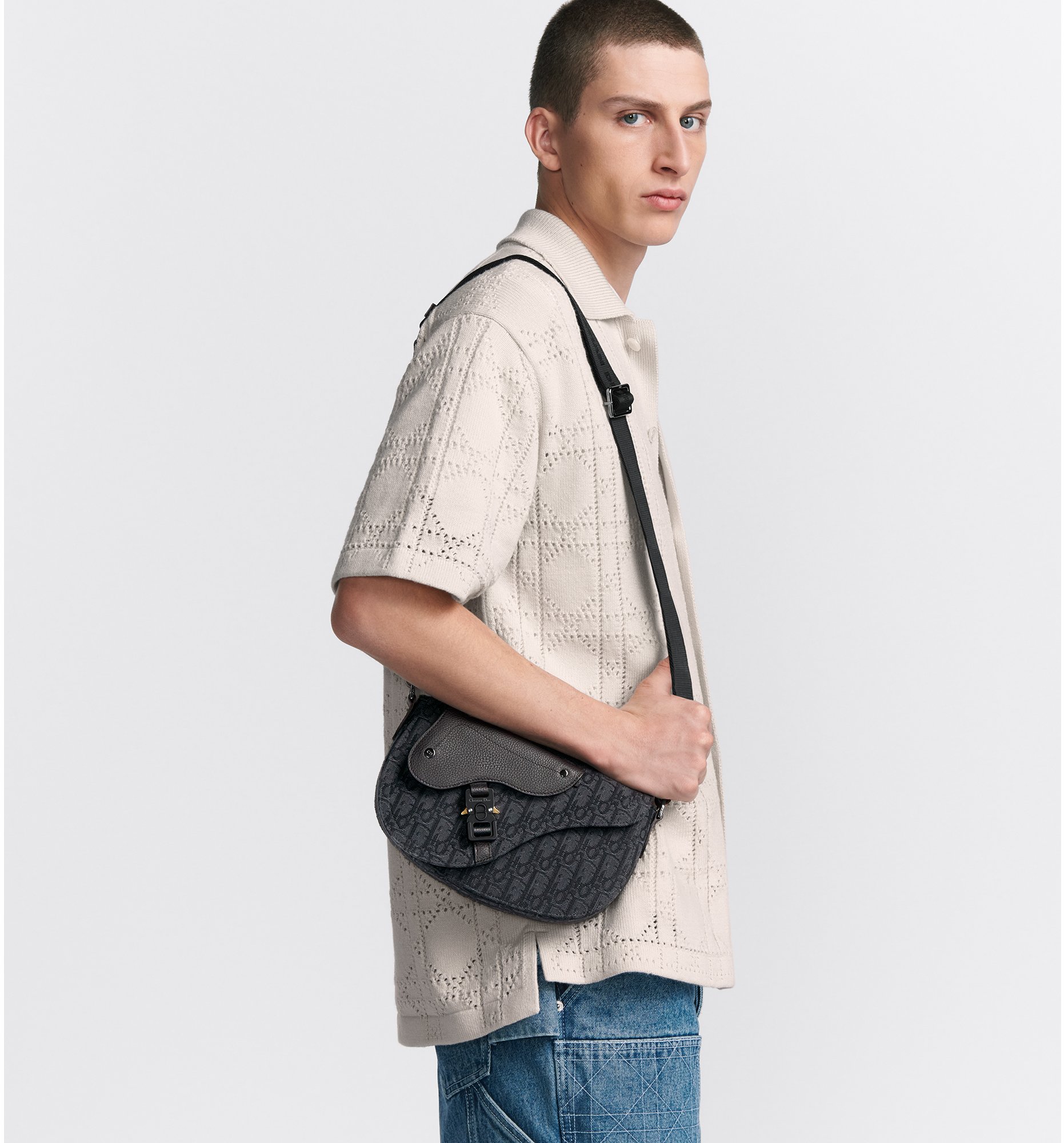 Dior saddle messenger bag sales