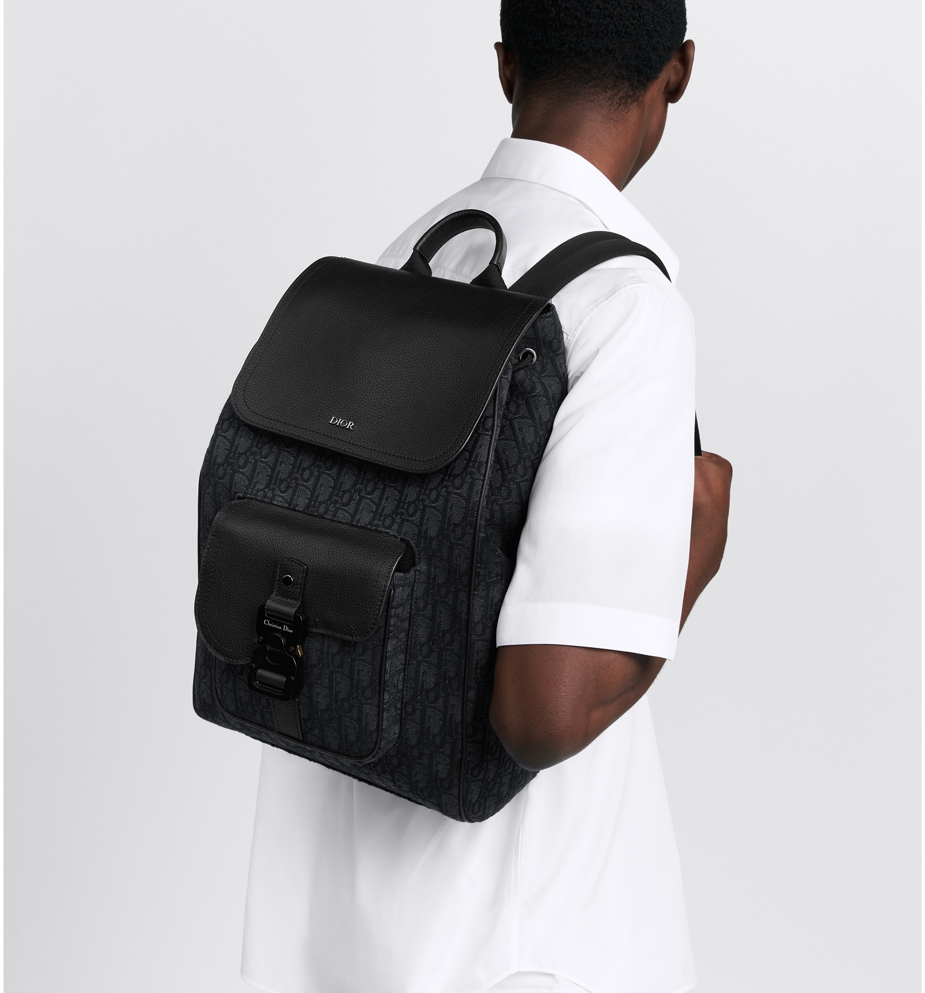 Dior mens saddle backpack clearance