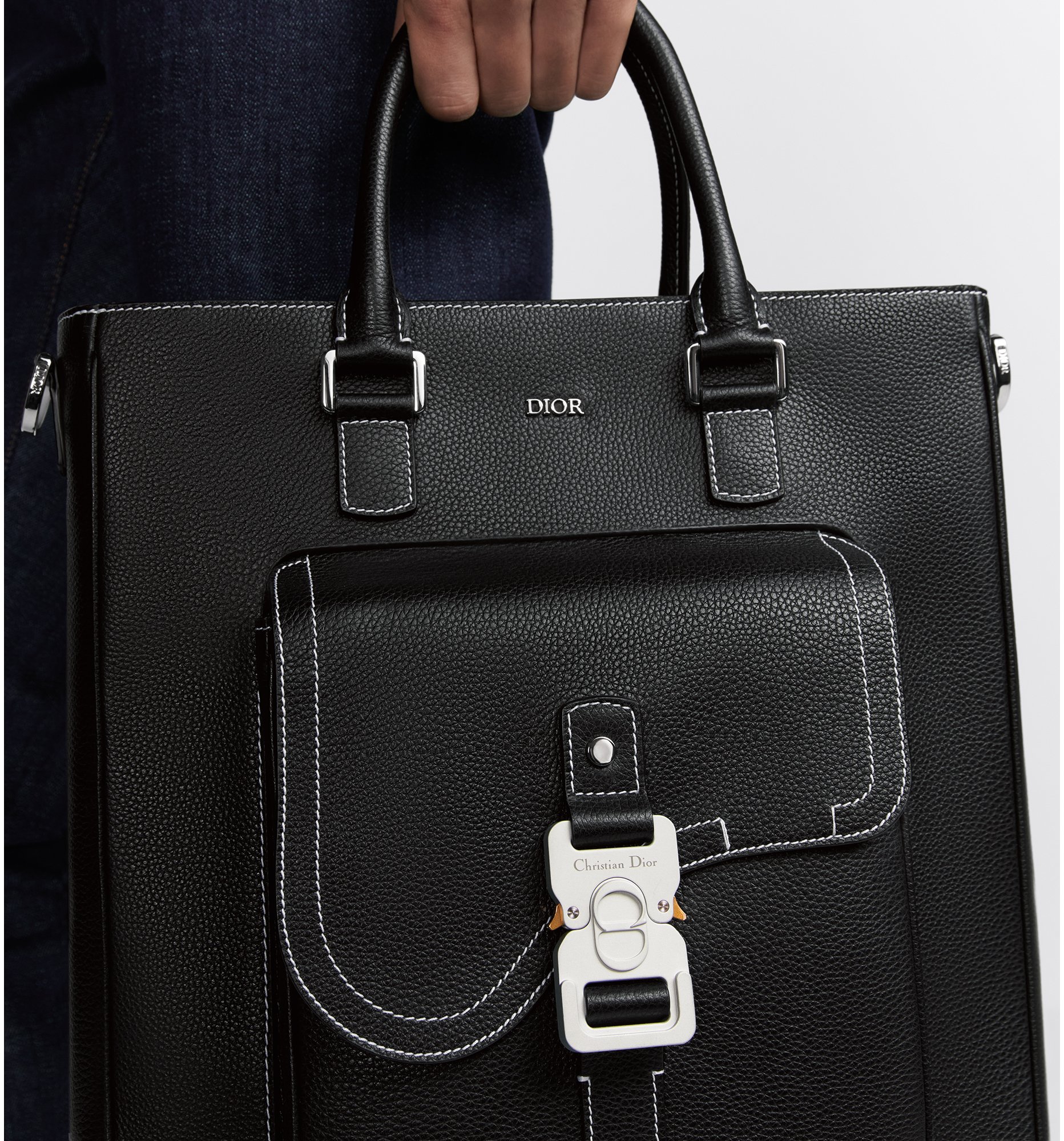 DIOR | Saddle トートバッグ グレインドカーフスキン