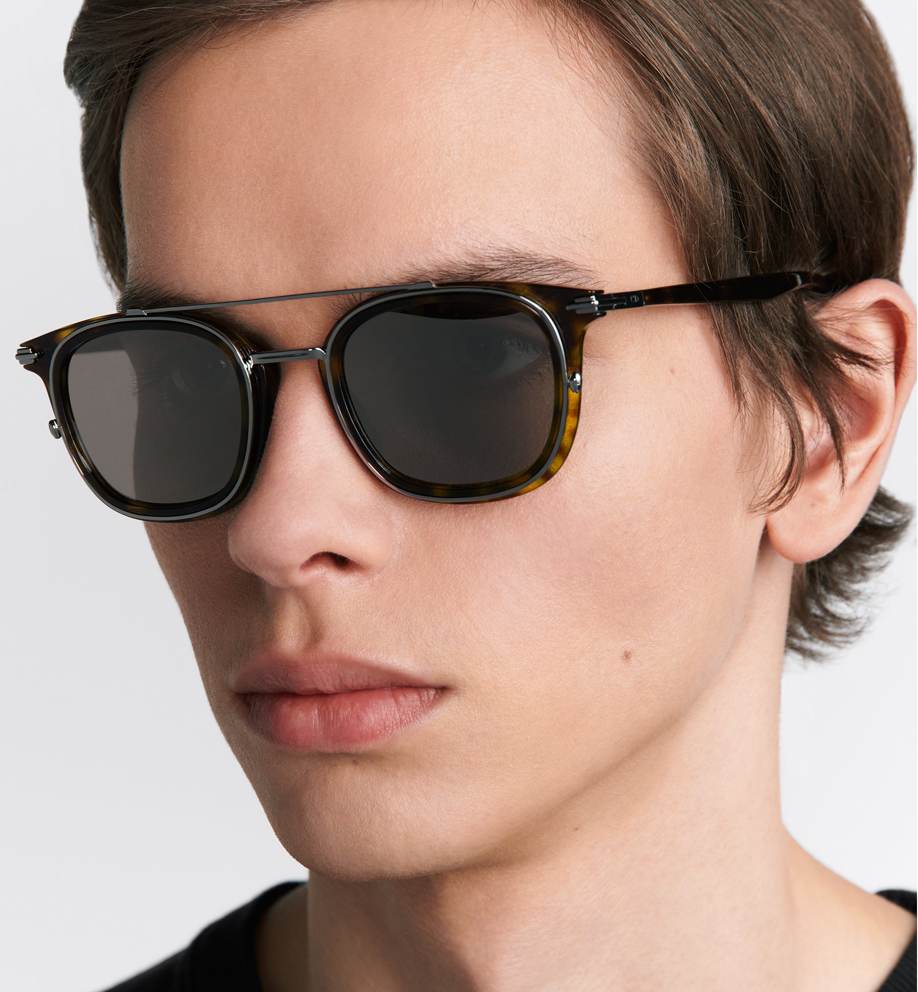 DiorBlackSuit S14I Bio-Acetate Brown Tortoiseshell-Effect DiorBlackSuit S14I Bio-Acetate Brown Tortoiseshell-Effect