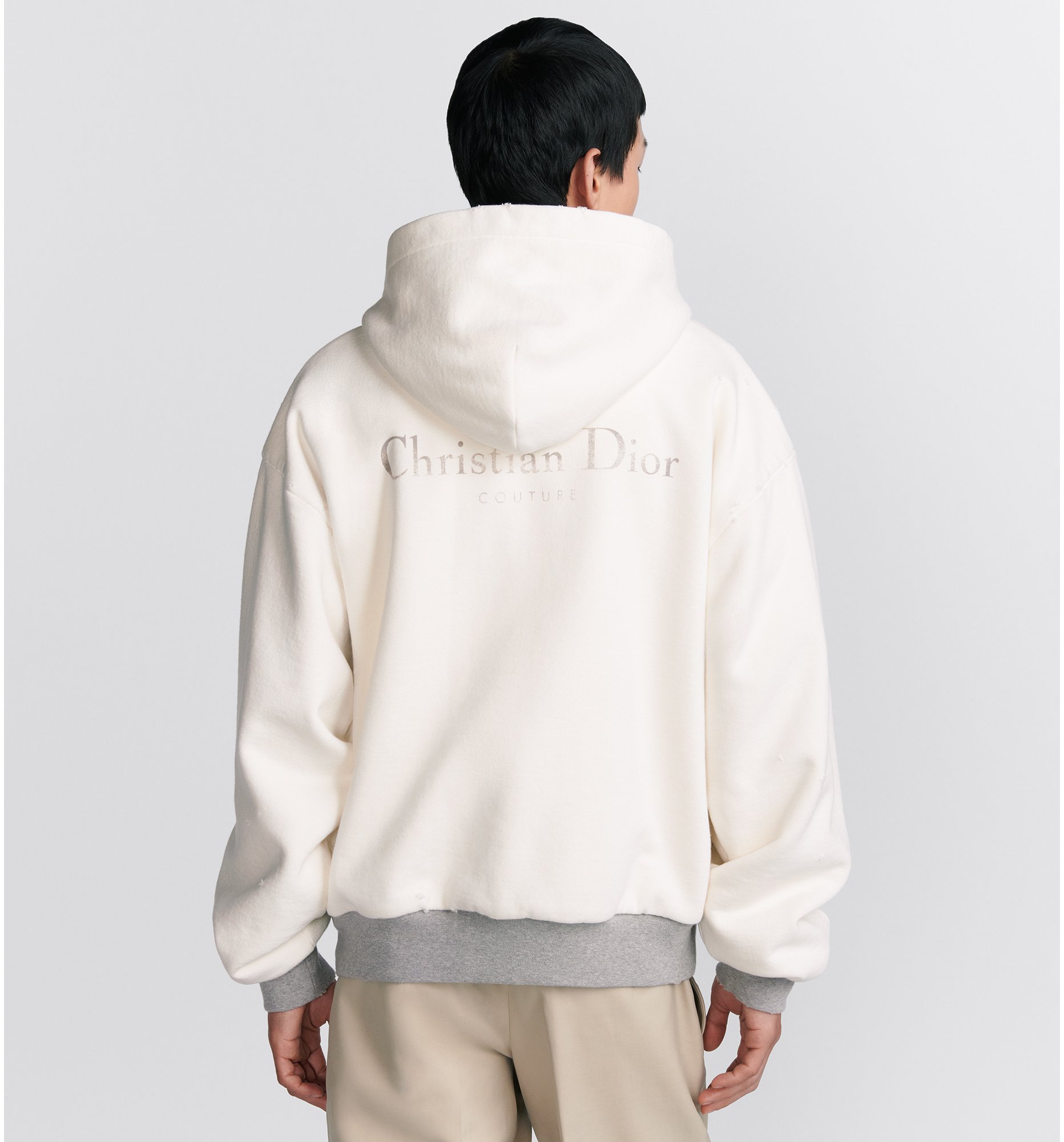 Dior hoodie white new arrivals