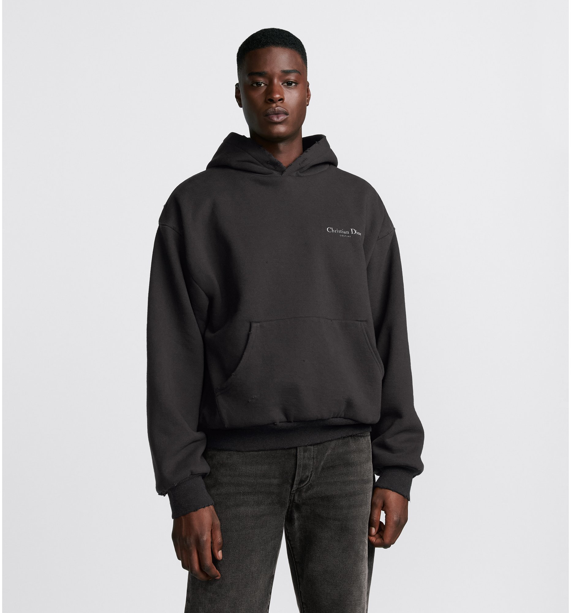 Christian dior black hoodie shop