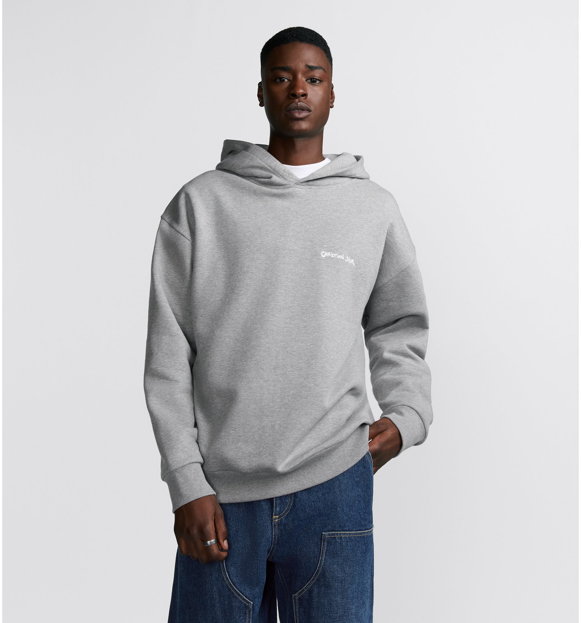 Christian dior grey sweatshirt store