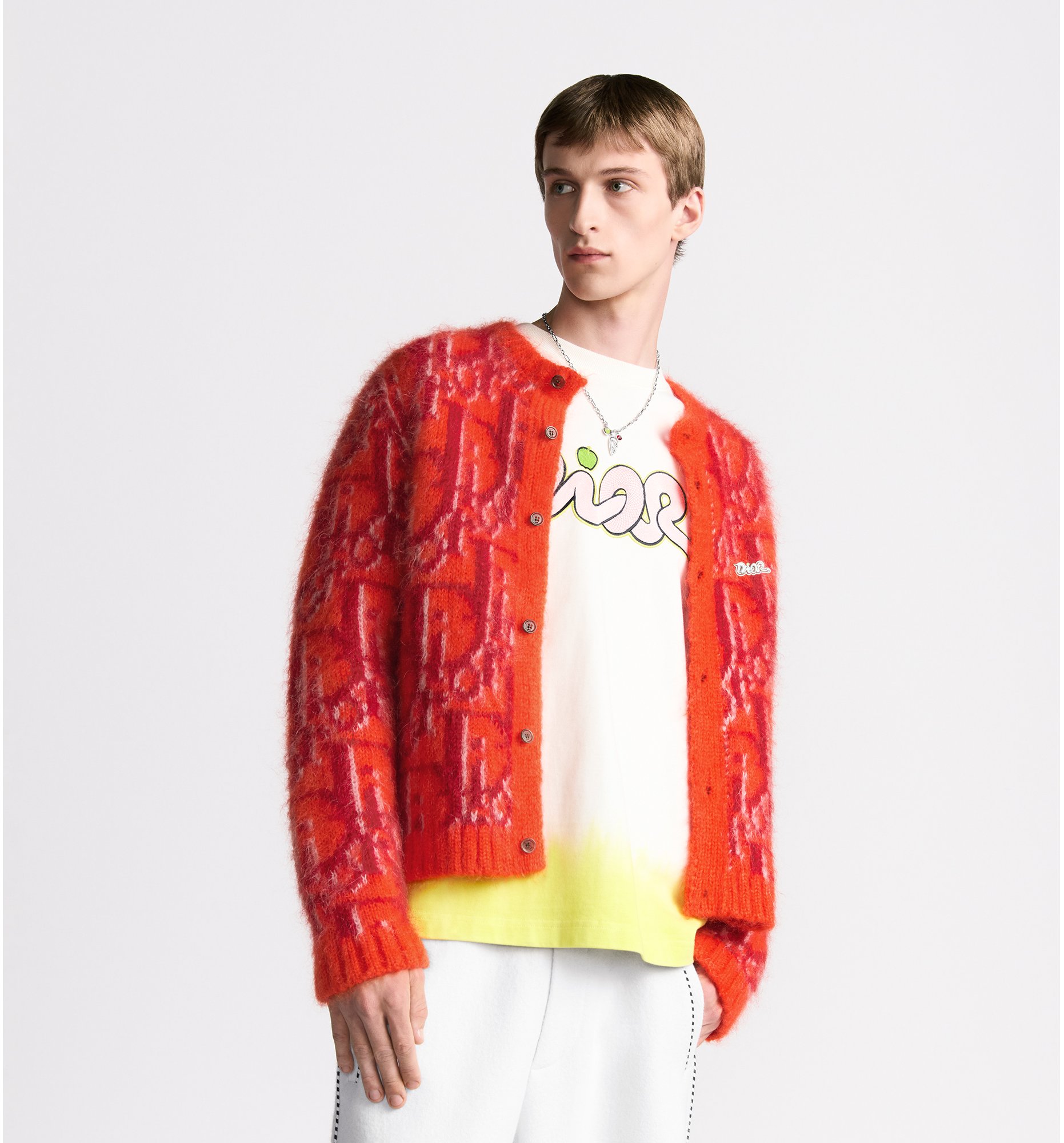 aria_look Dior Oblique Cardigan Front view