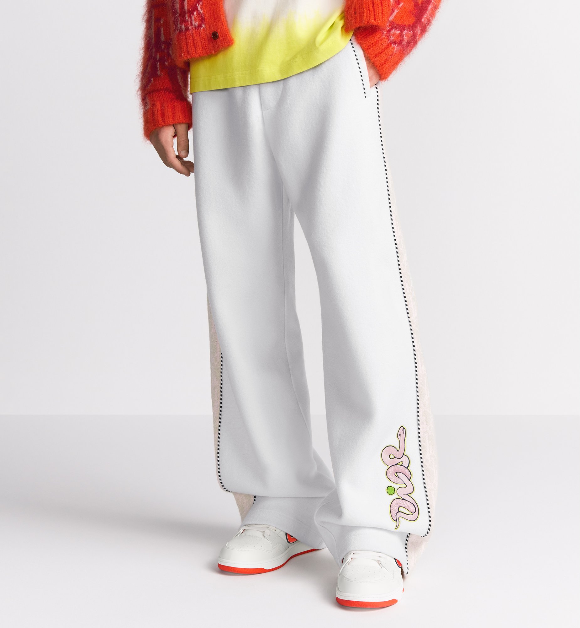 DIOR ディオール☆21AW 裾ジップイージーウールツイルトラック DIOR ディオール☆21AW 裾ジップイージーウールツイルトラック