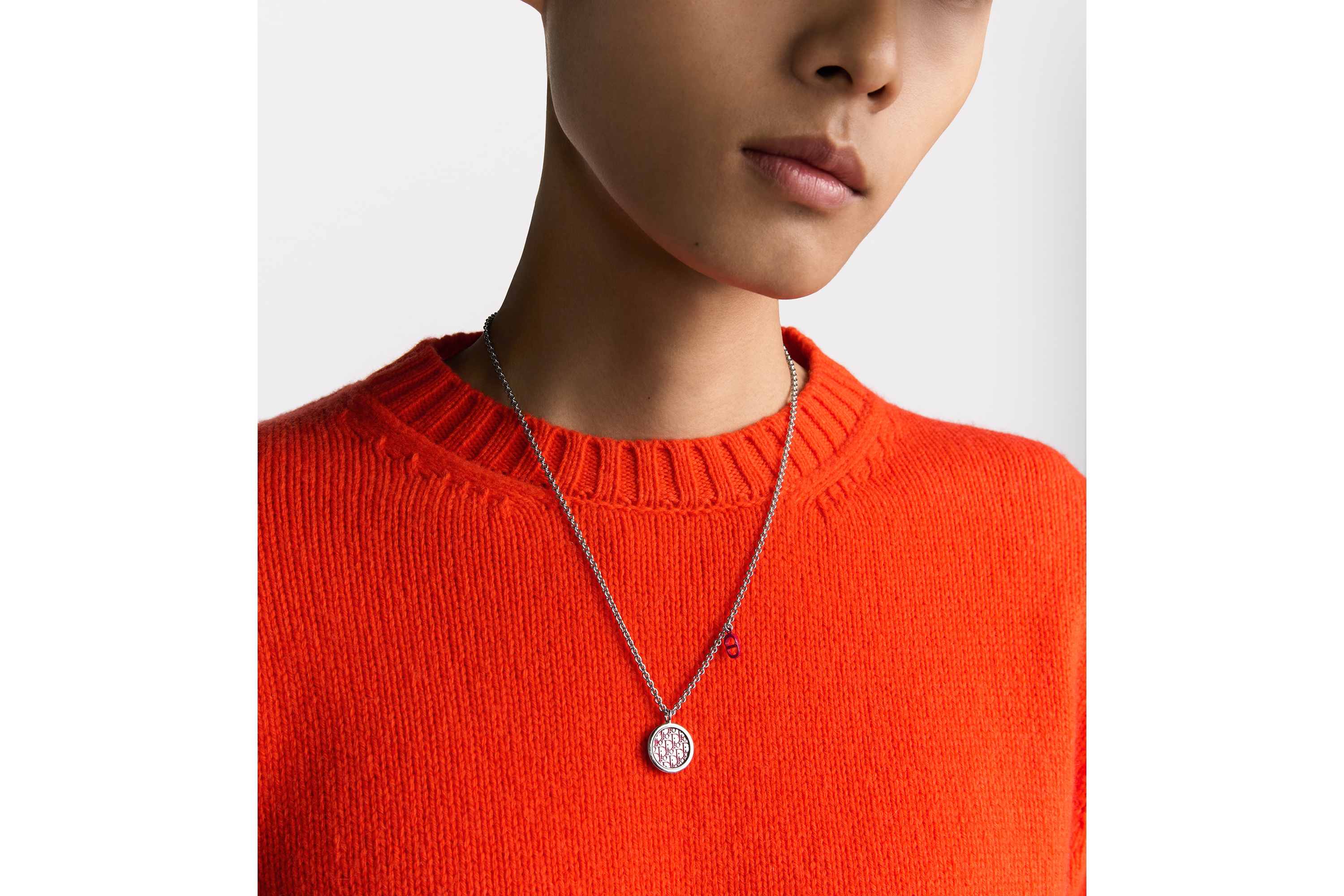 Regalo Donna Compleanno Collana Lunga Con Cristalli E Ciondolo Anelli Donna