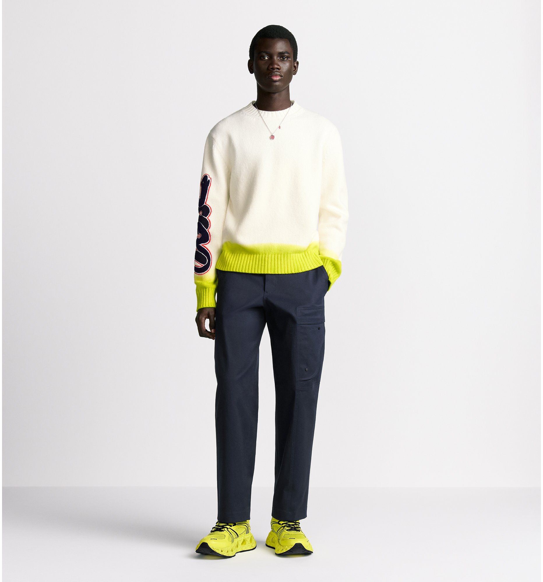 aria_look DIOR AND KAWS Sweater Back view