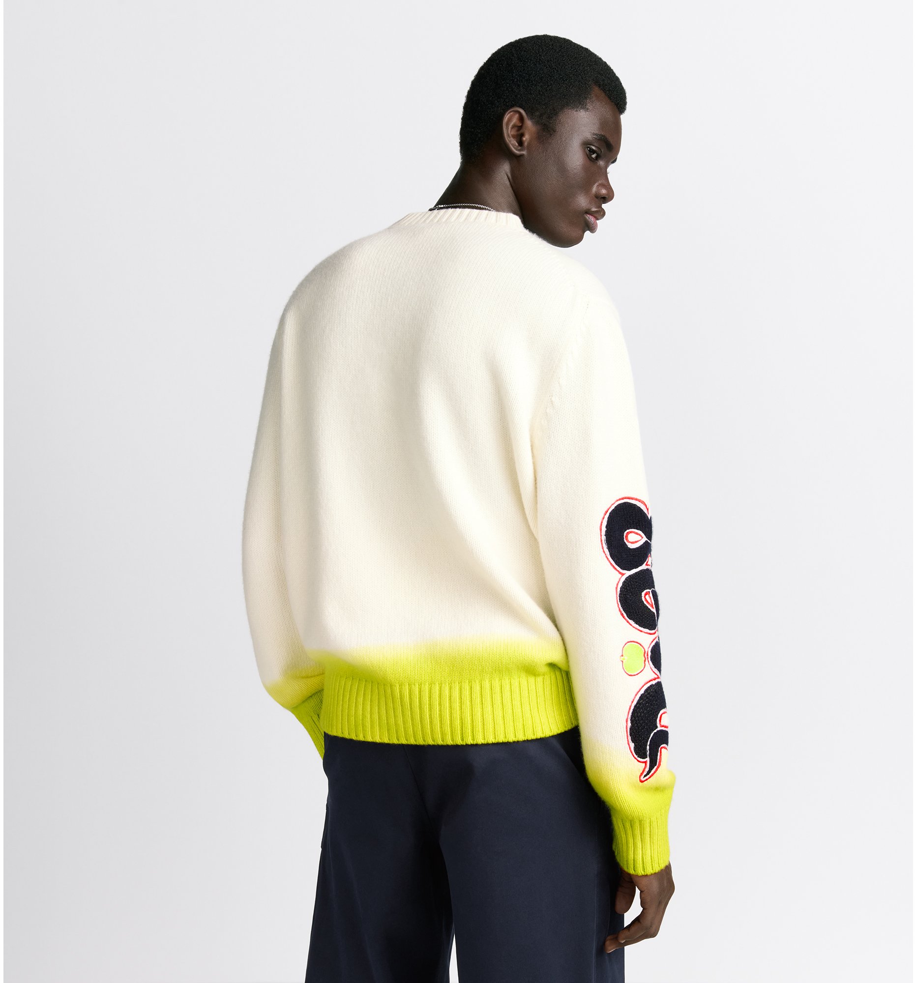 aria_look DIOR AND KAWS Sweater Detailed view