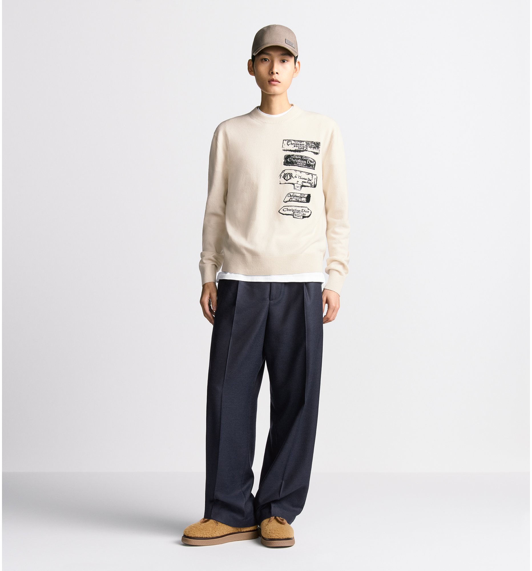 aria_look Dior Archives Labels 毛衣 aria_backView