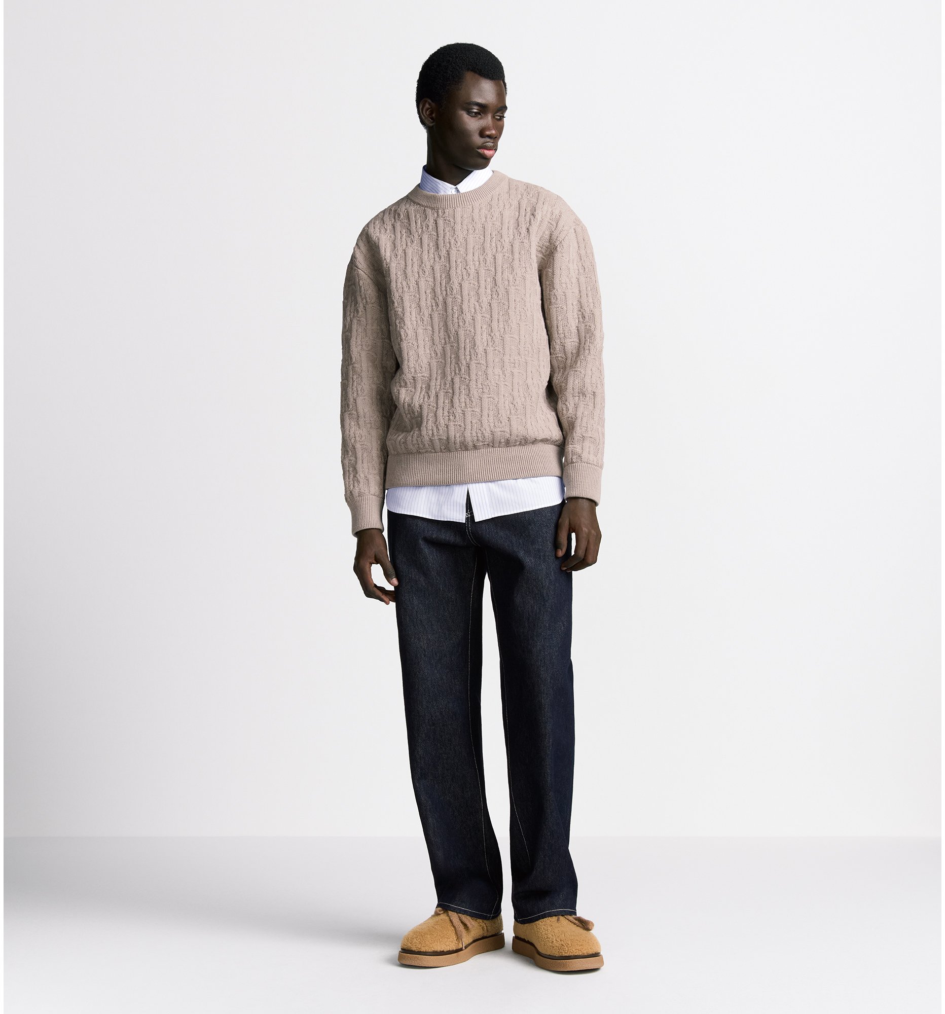 aria_look Dior Oblique Sweater Back view