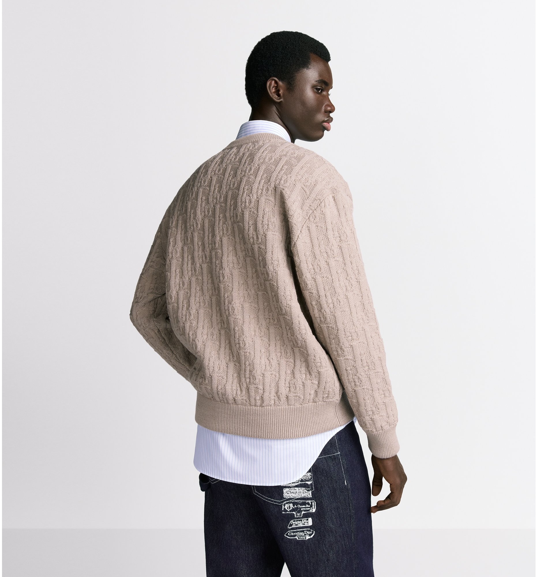 aria_look Dior Oblique Sweater Detailed view