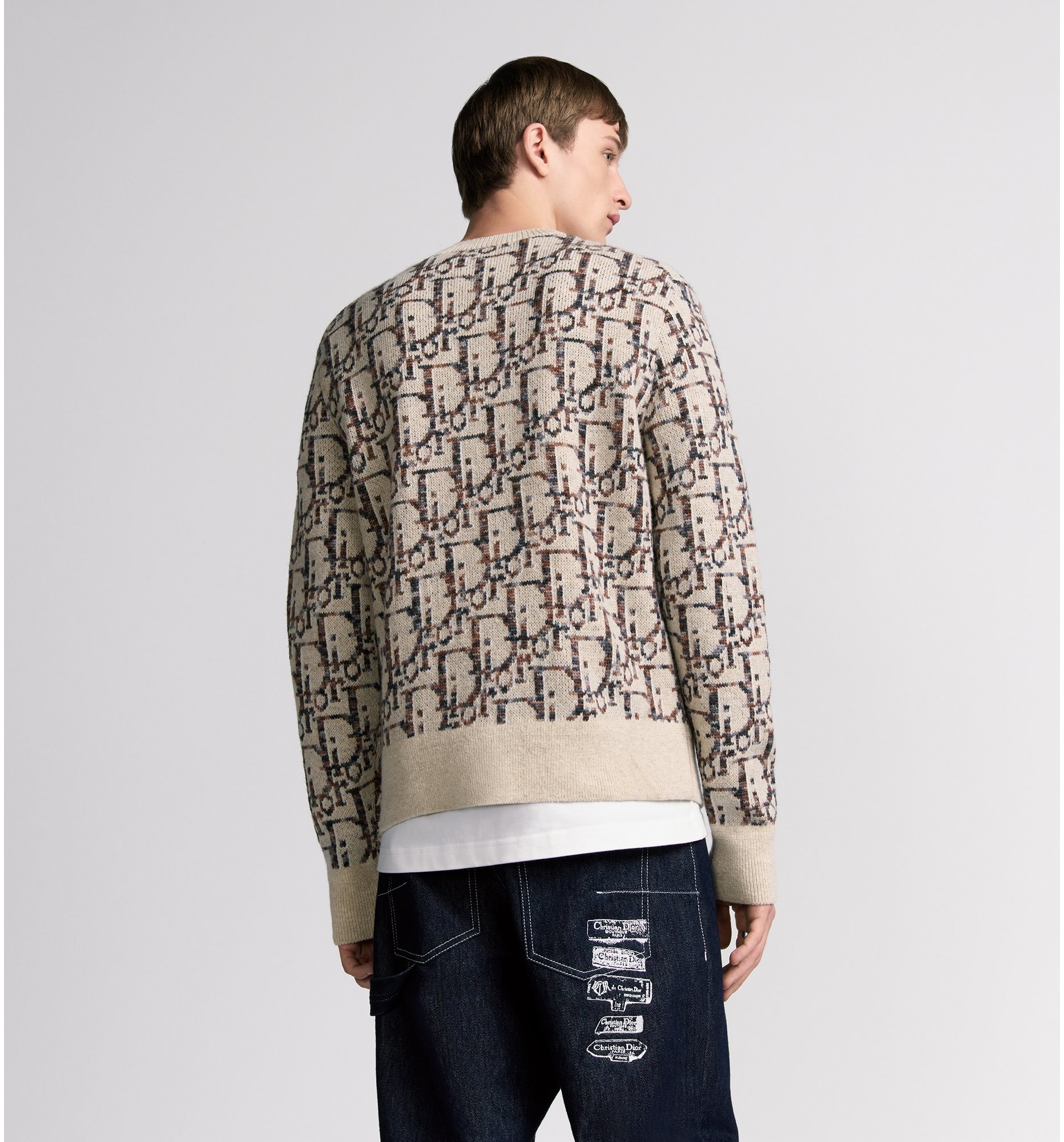 aria_look Dior Oblique Sweater Detailed view