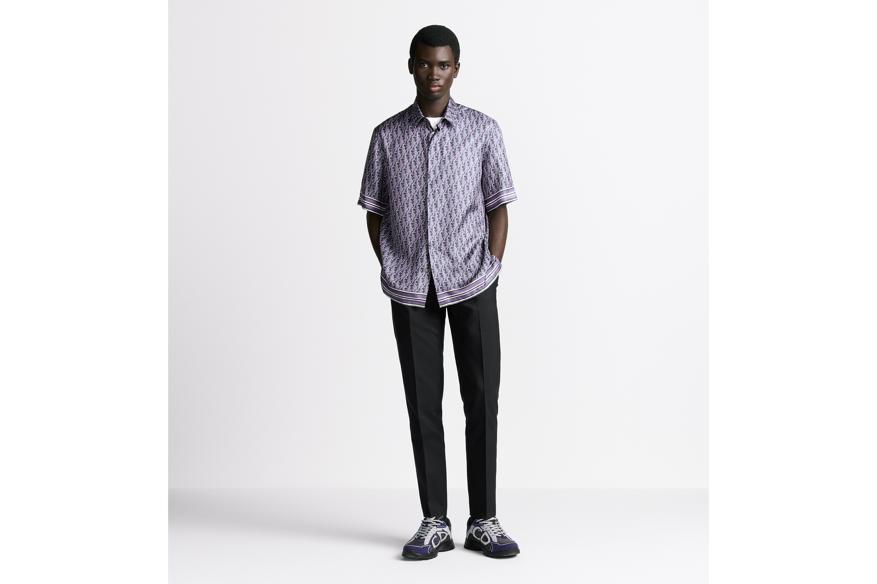 Christian Dior ロゴプリント カジュアルパンツ 34 Christian Dior