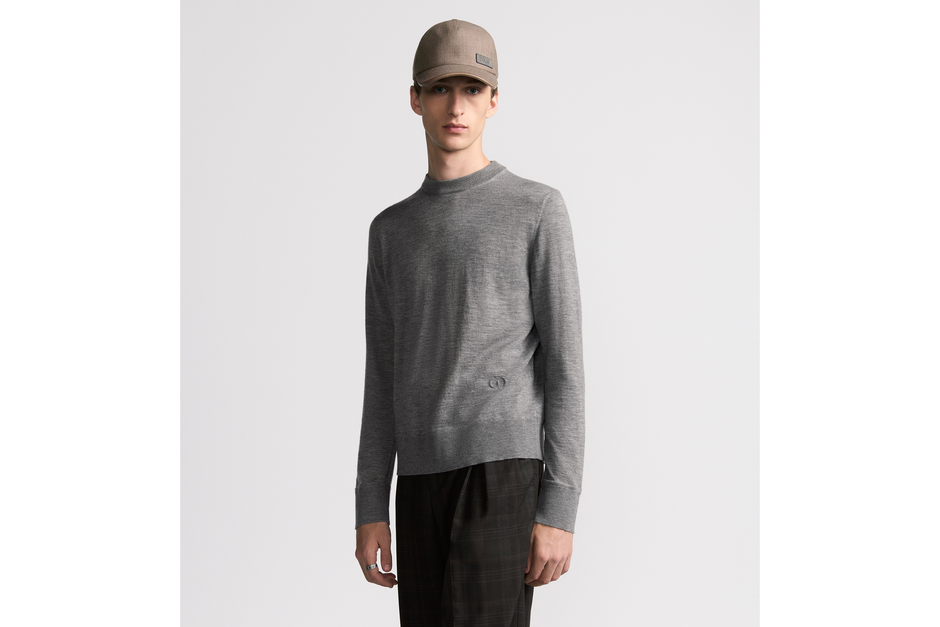 look_image_alt_prefix CD Icon ラウンドネックセーター カシミヤジャージー E07