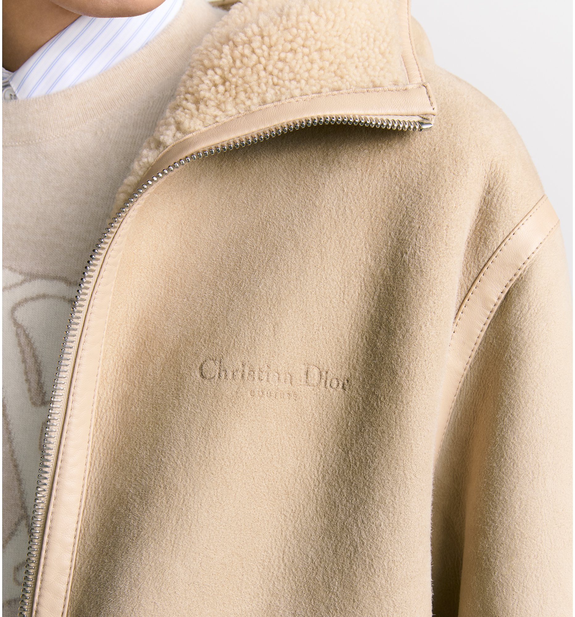 aria_look Christian Dior Couture Hooded Parka Three quarter opened view