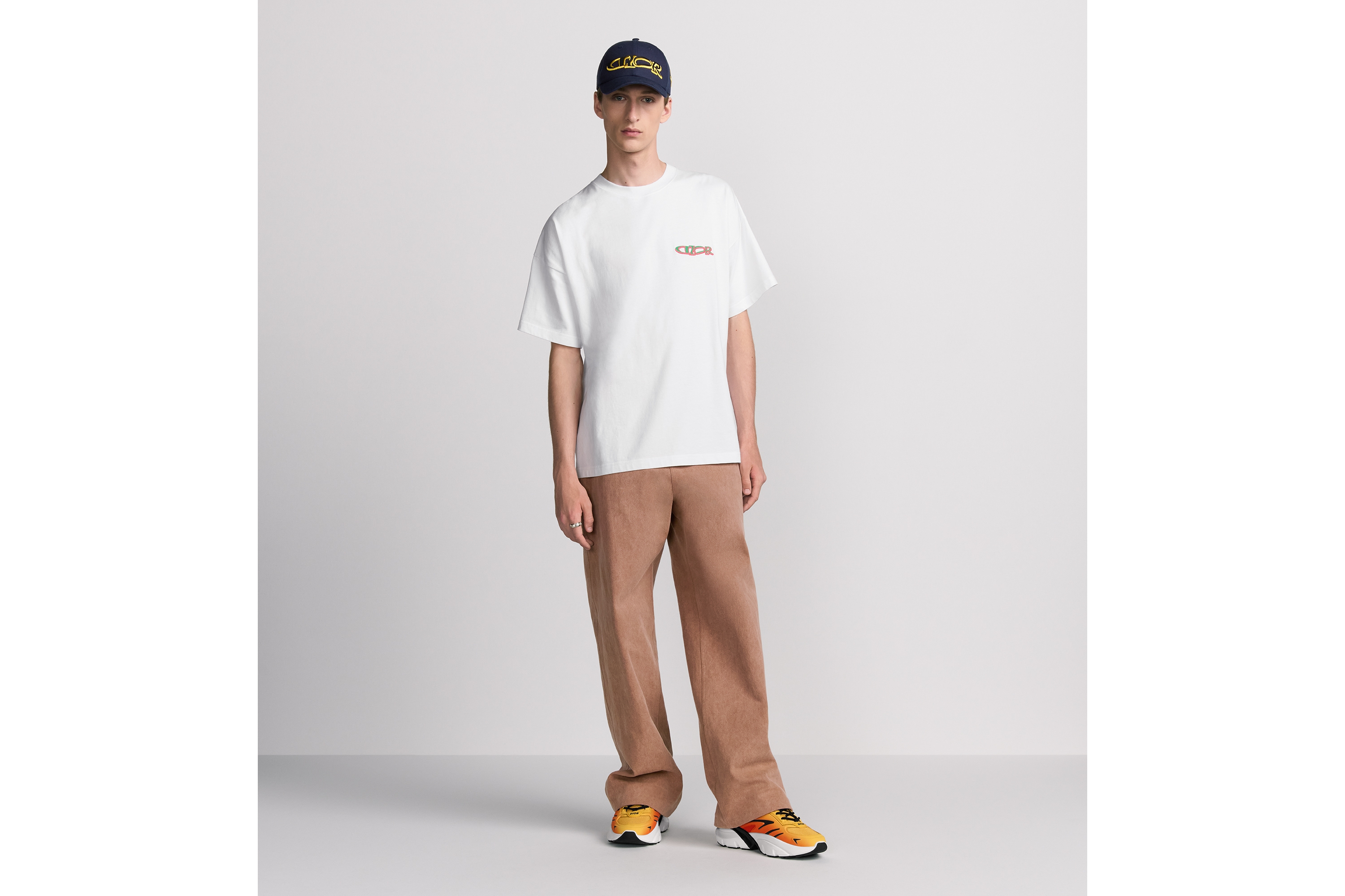 【スポーティ♪】DIOR★DIOR AND LEWIS HAMILTON Tシャツ DIOR AND LEWIS HAMILTON T-Shirt, Oversized Fit Navy Blue