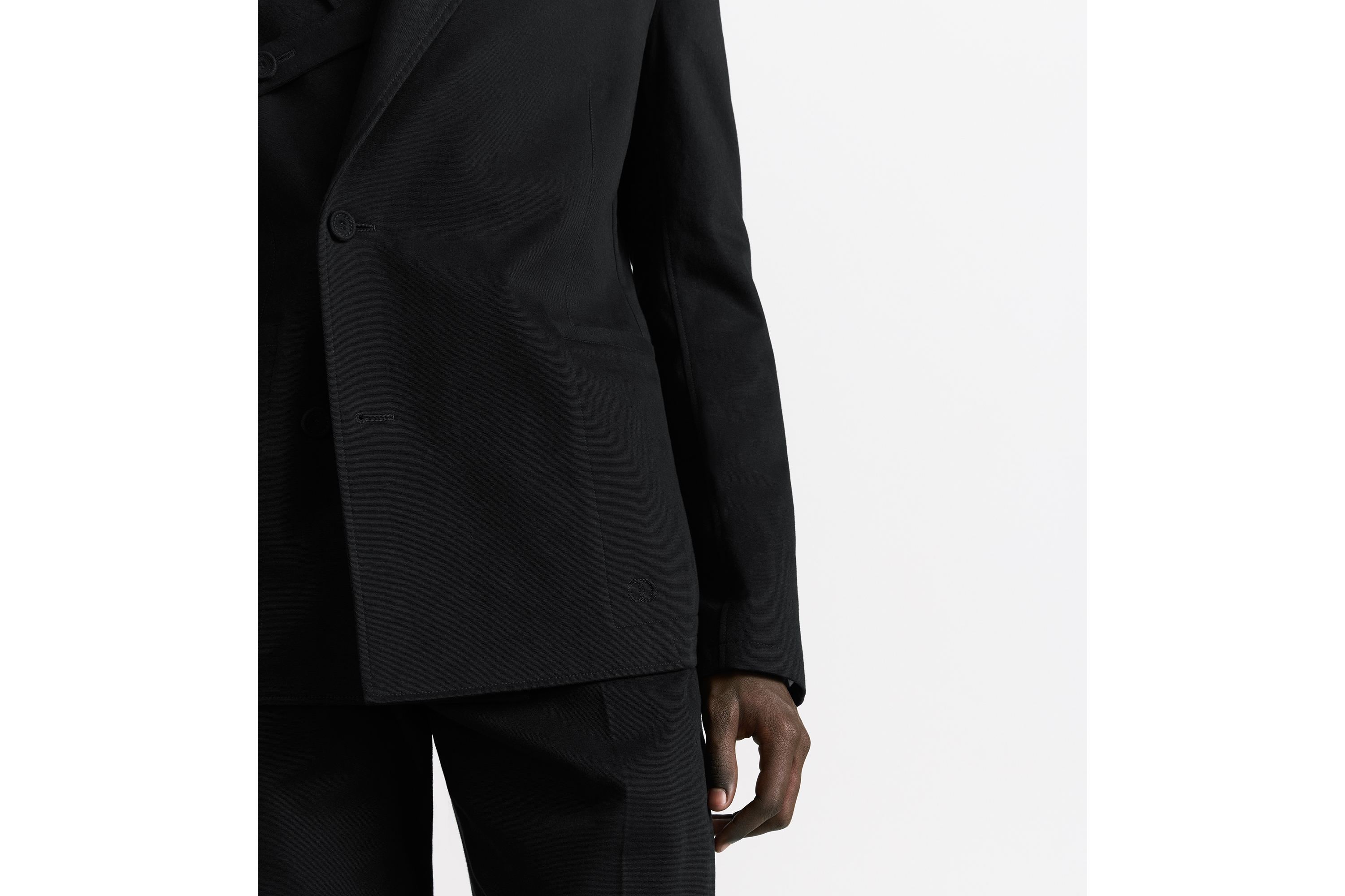 CD Icon オブリークジャケット コットンブレンド E04