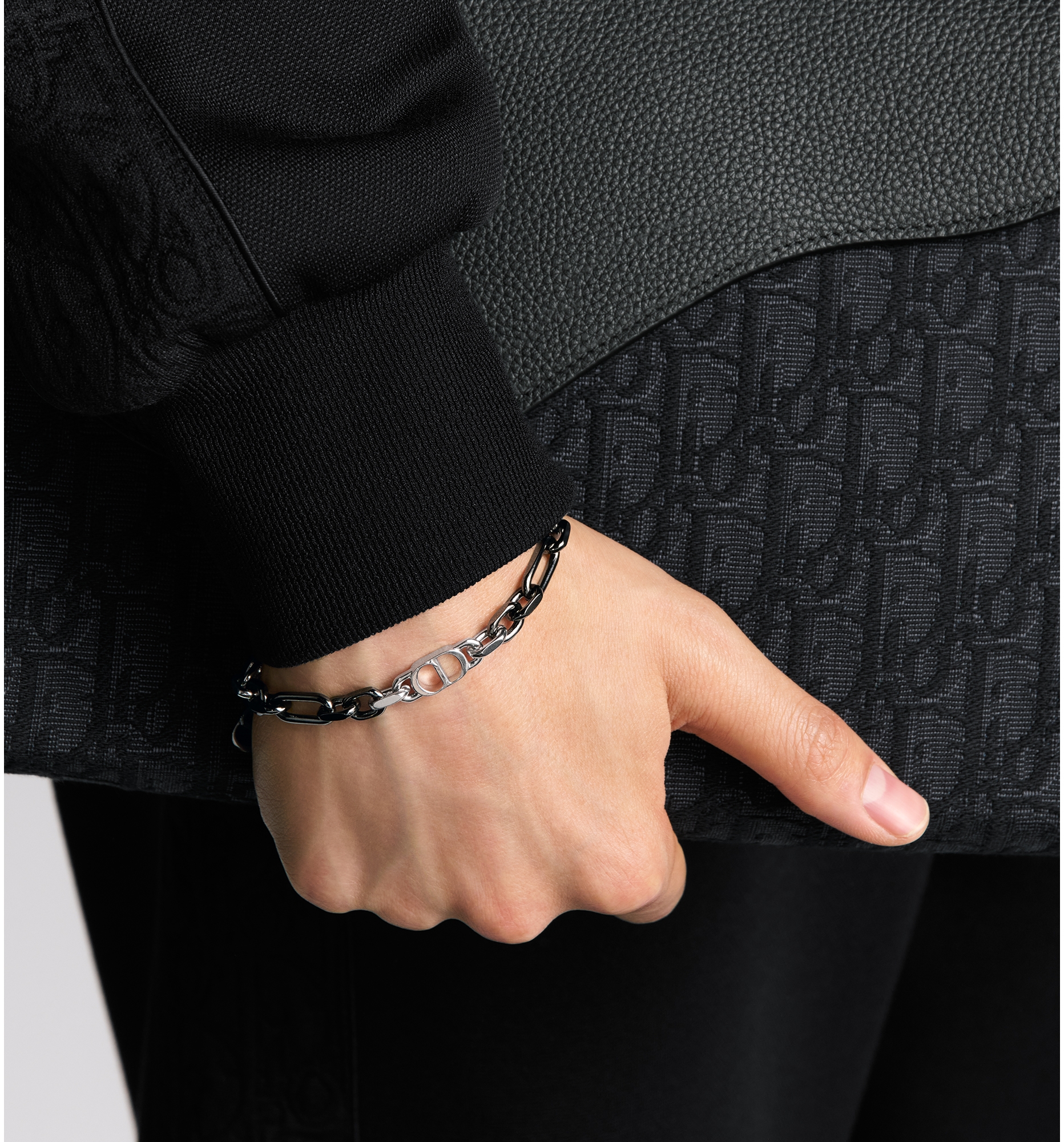 CD Icon Chain Link Bracelet