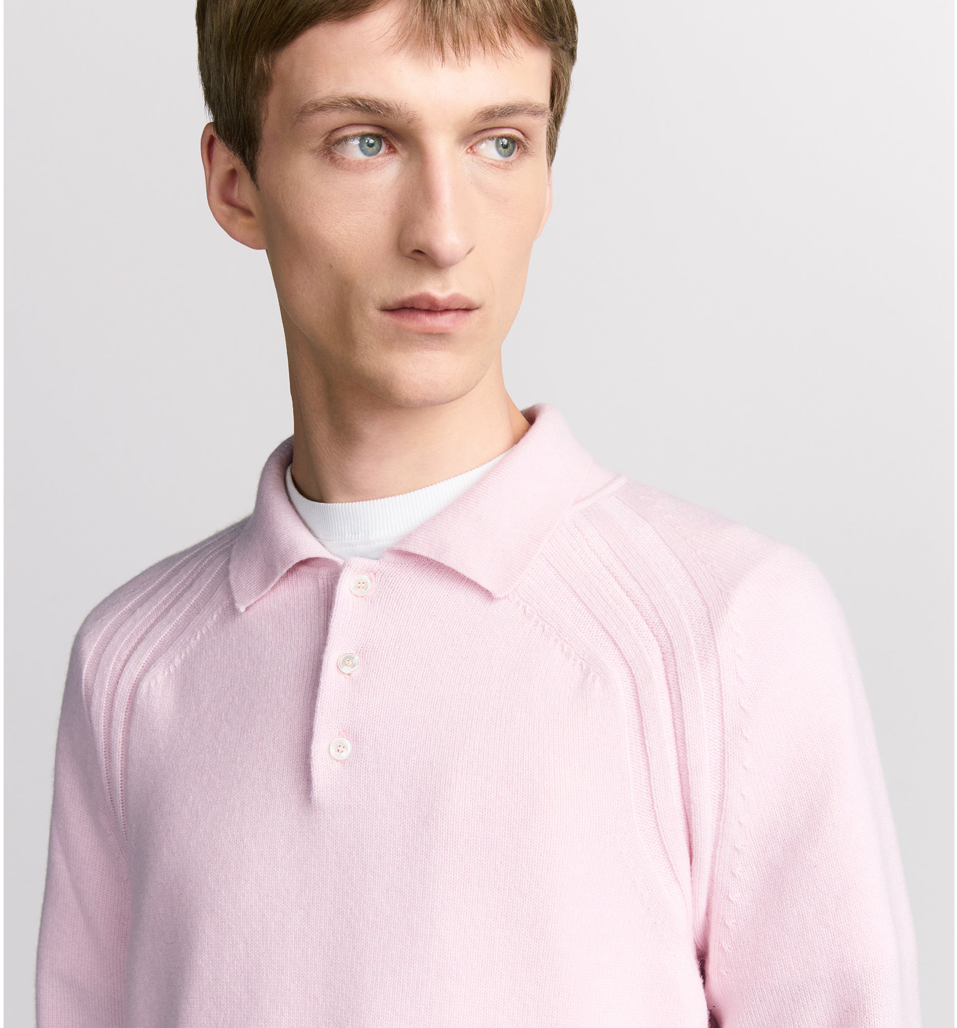 aria_look Dior Icons Long-Sleeved Polo Shirt Unfolded view