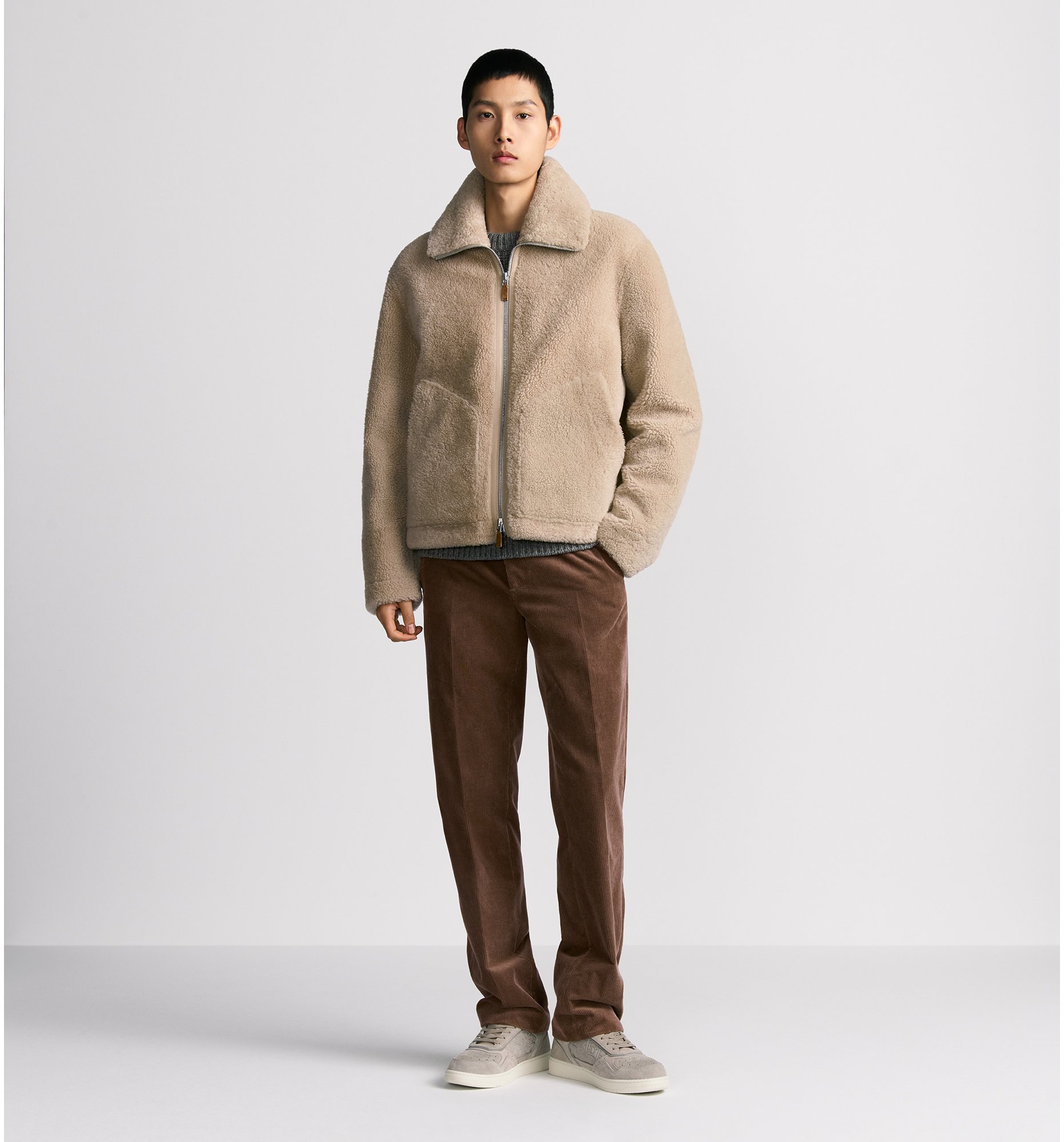 Dior shearling jacket clearance