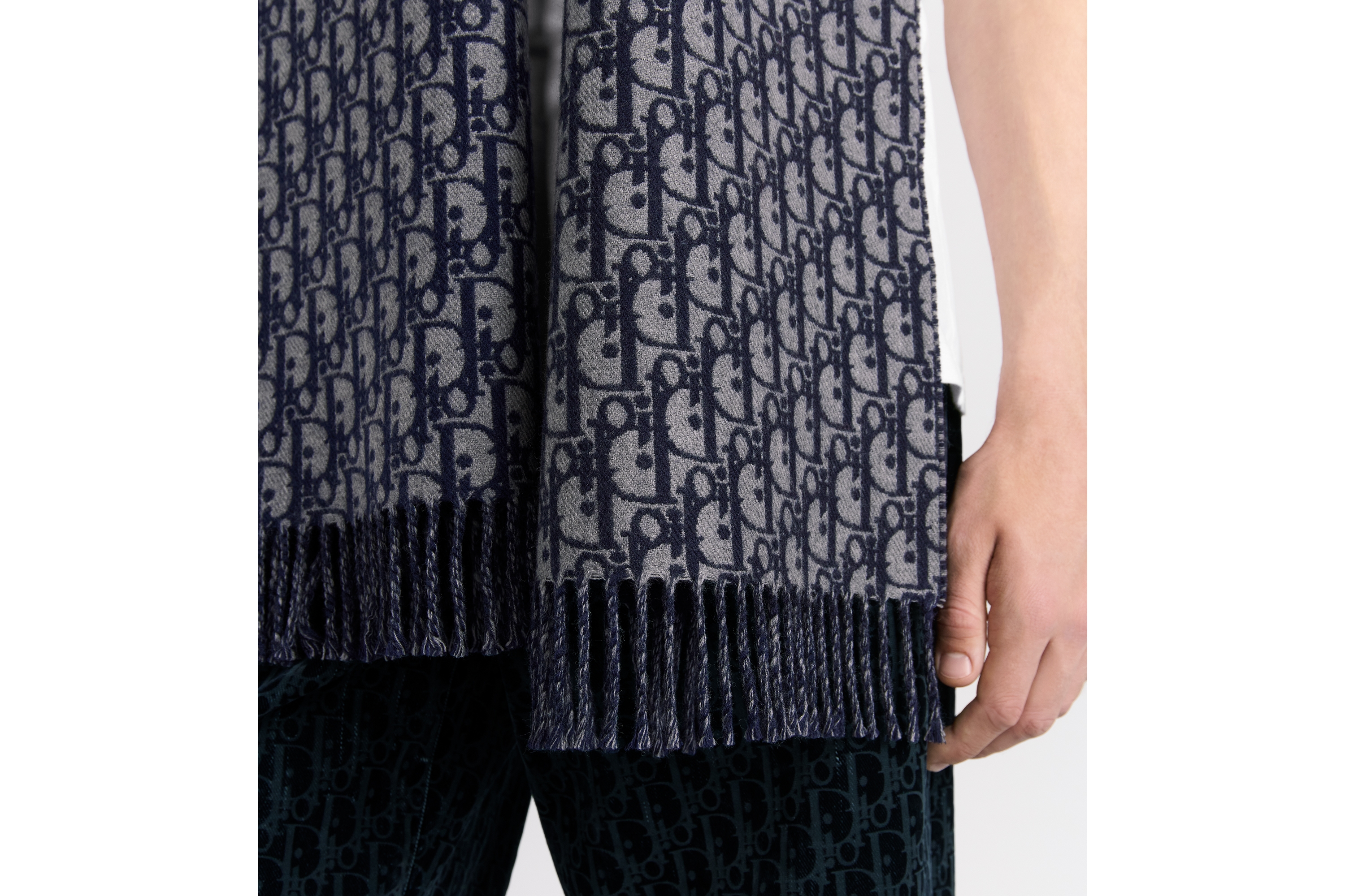 Dior Oblique Double-Sided Scarf
