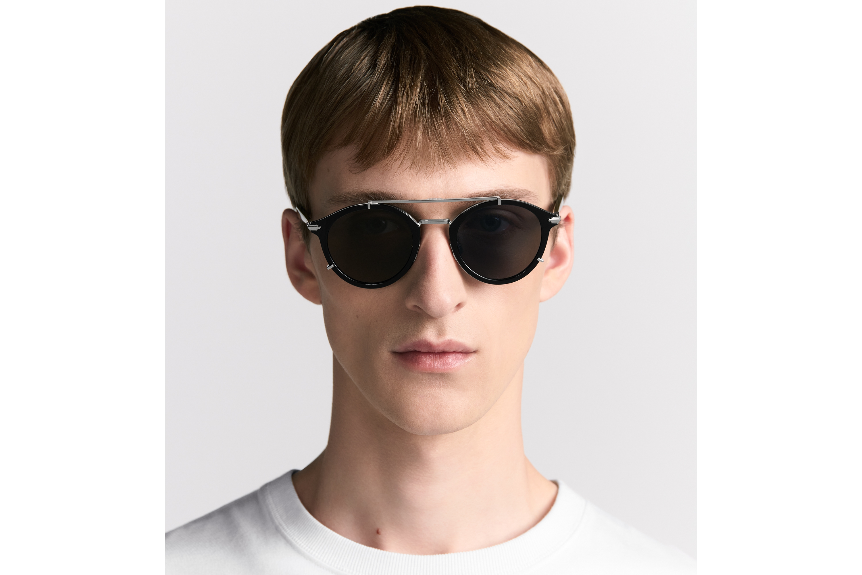 look_image_alt_prefix DiorBlackSuit R7U van bio-acetaat Zwarte Pantos-zonnebril E29