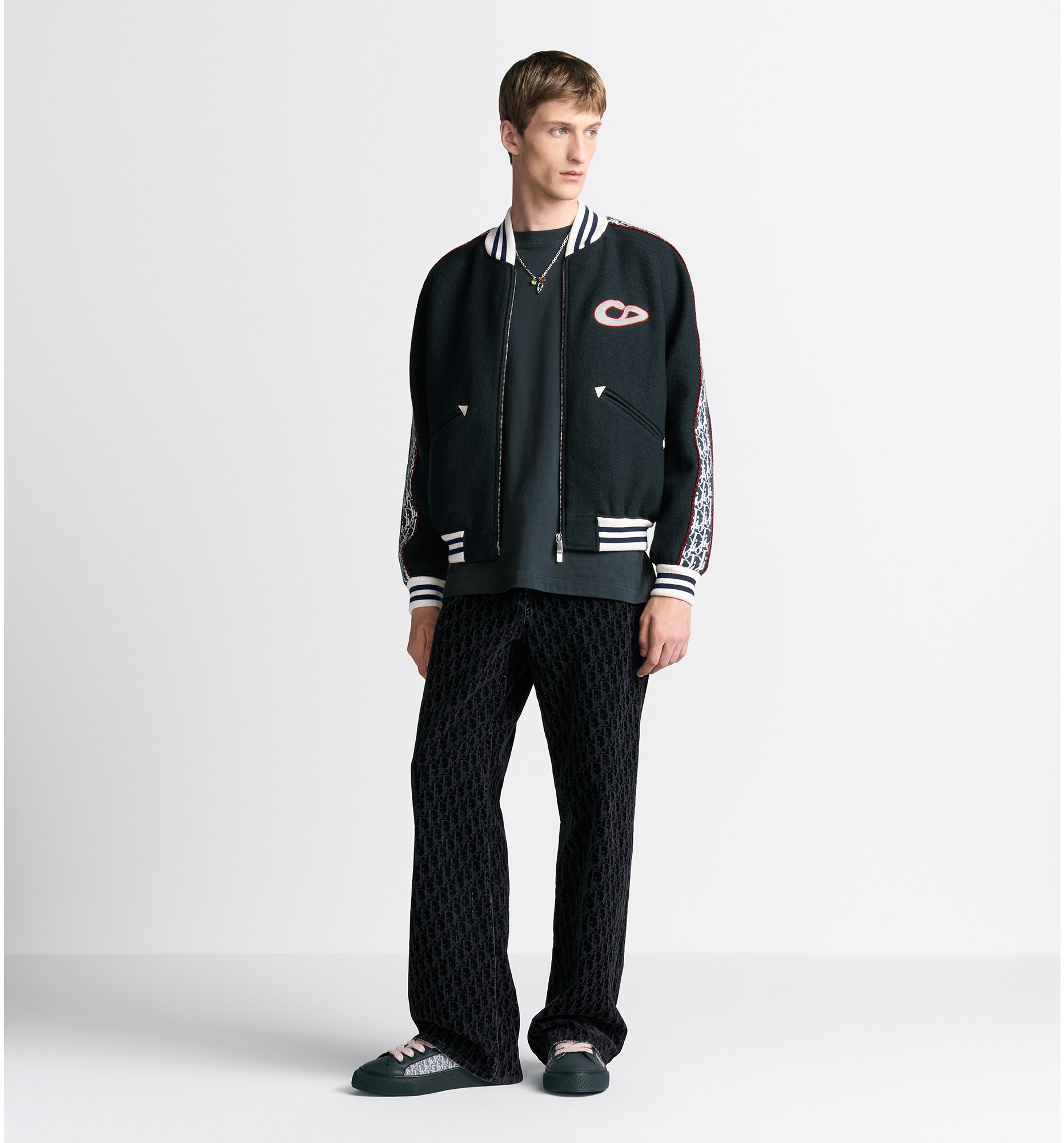 aria_look DIOR AND KAWS 棒球外套 aria_profileView