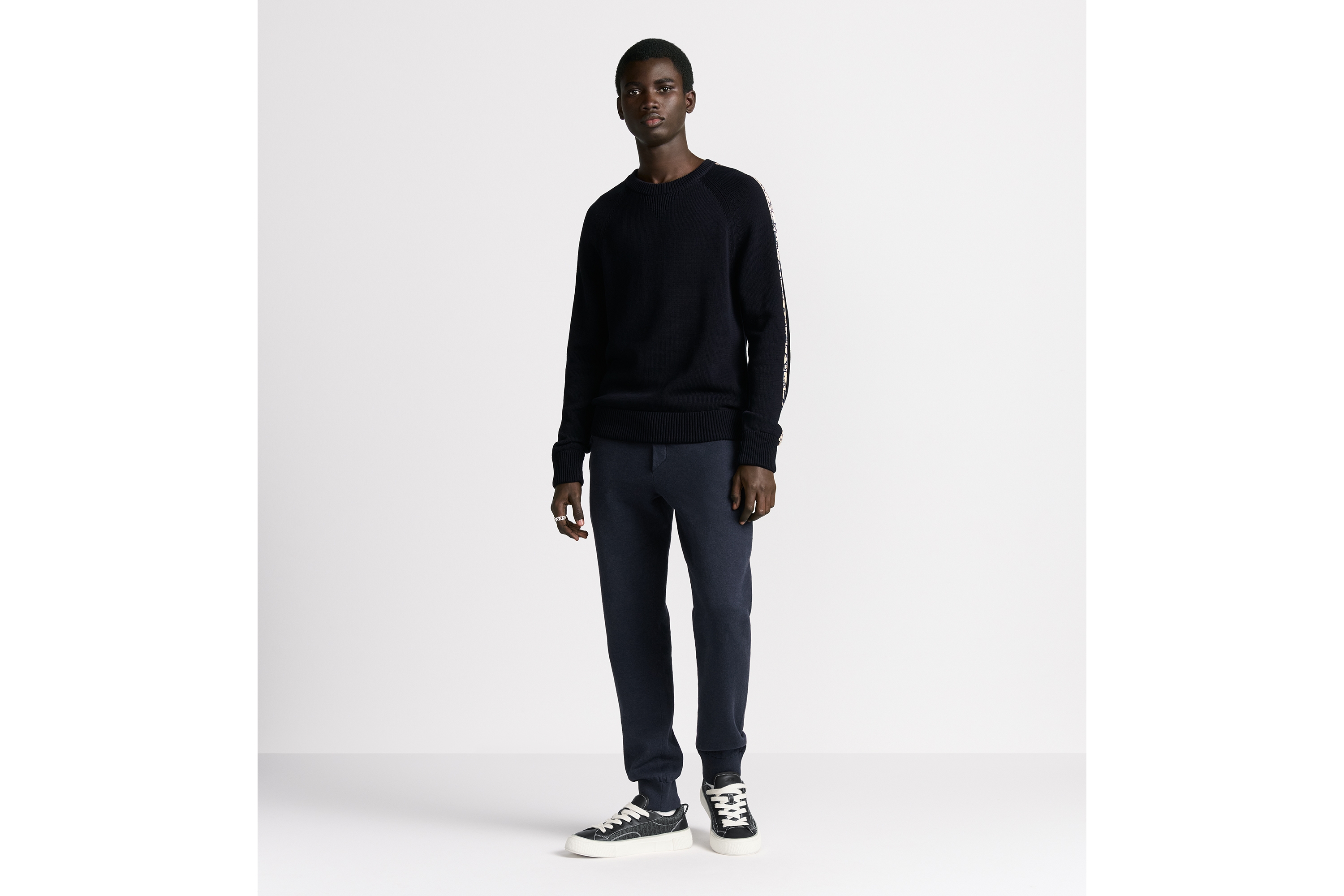 DIOR | セーター ディオール オブリーク コットンジャージー