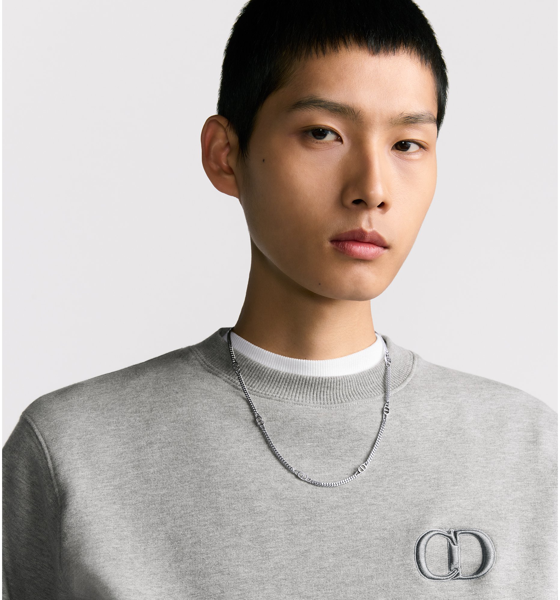 DIOR | CD Icon チェーンリンク ネックレス シルバー