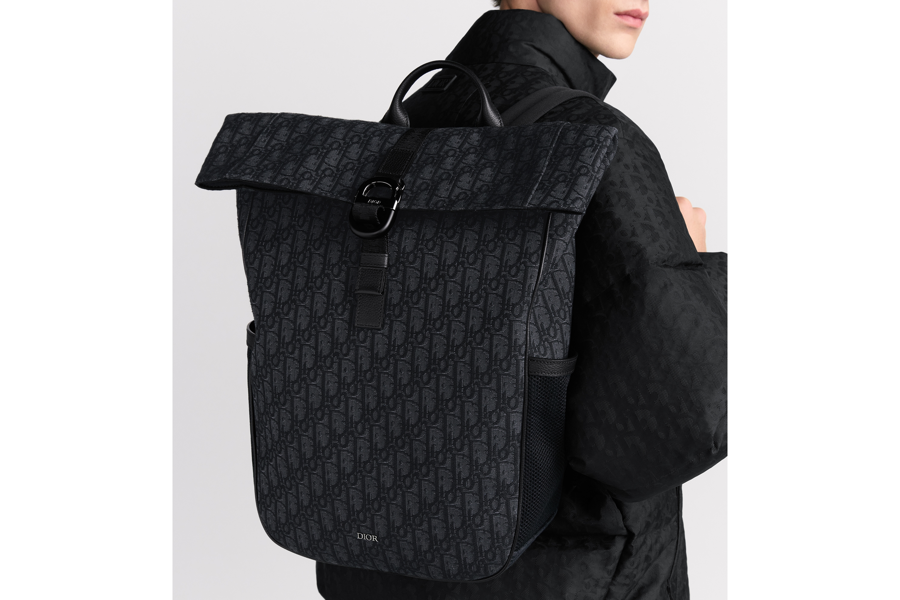 Dior 8 Roll Top Backpack