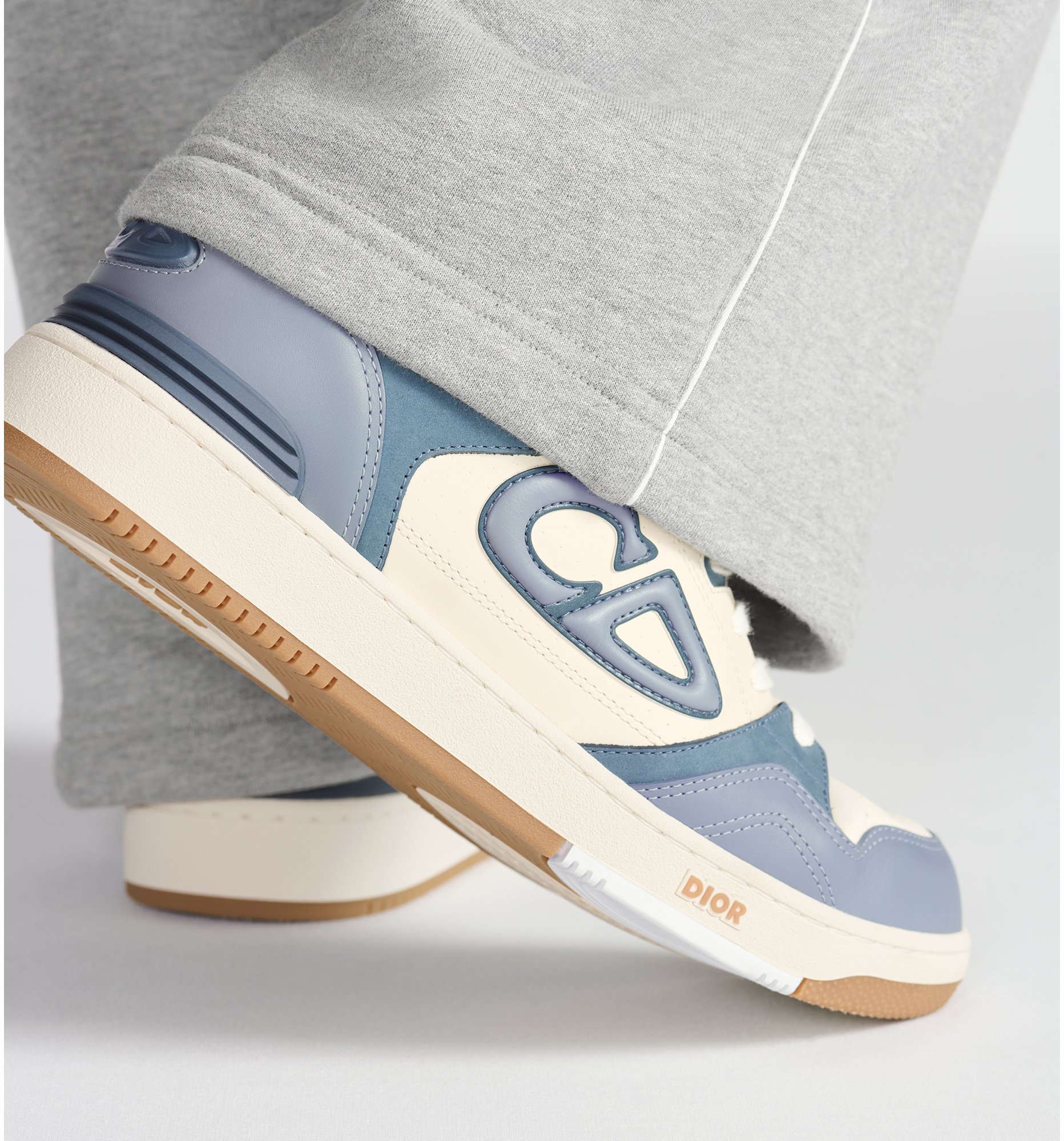CD B57 Mid-Top Sneaker In Light Moss Brown Calfskin 993847