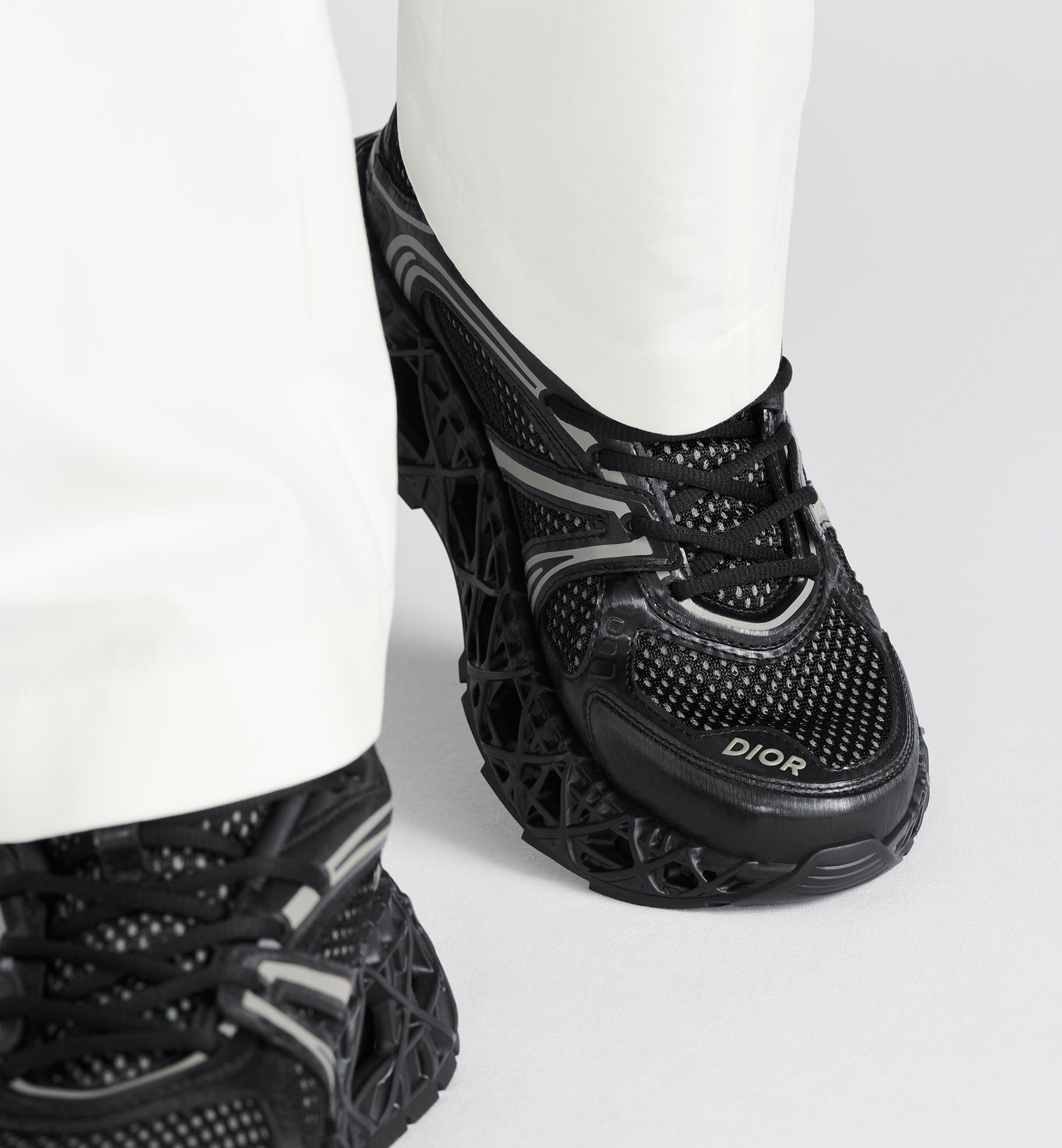 B35 NXXT sneaker Black Technical Fabric and Black Technical B35 NXXT sneaker Black Technical Fabric and Black Technical
