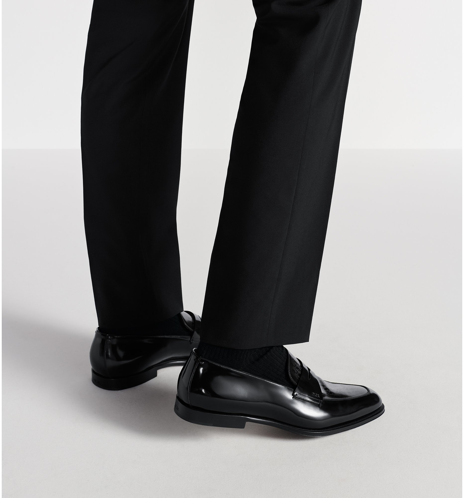 DIOR | Dior Timeless ローファー ディオール オブリーク グラデーション ポリッシュド カーフスキン