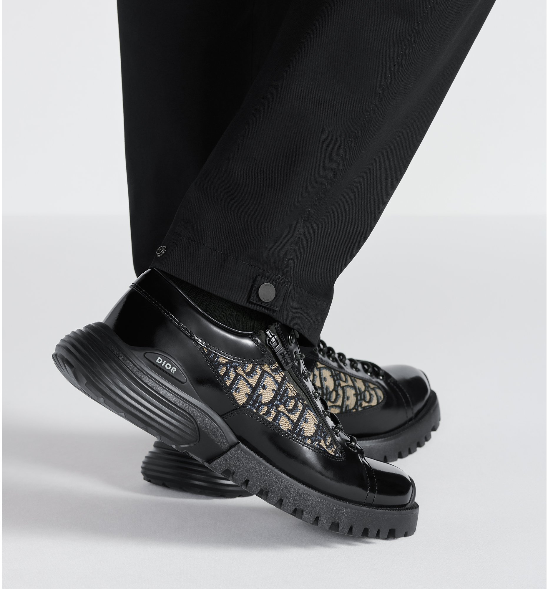 新品公式サイト購入 Dior ダービーシューズ 43 黒 オブリークディオール