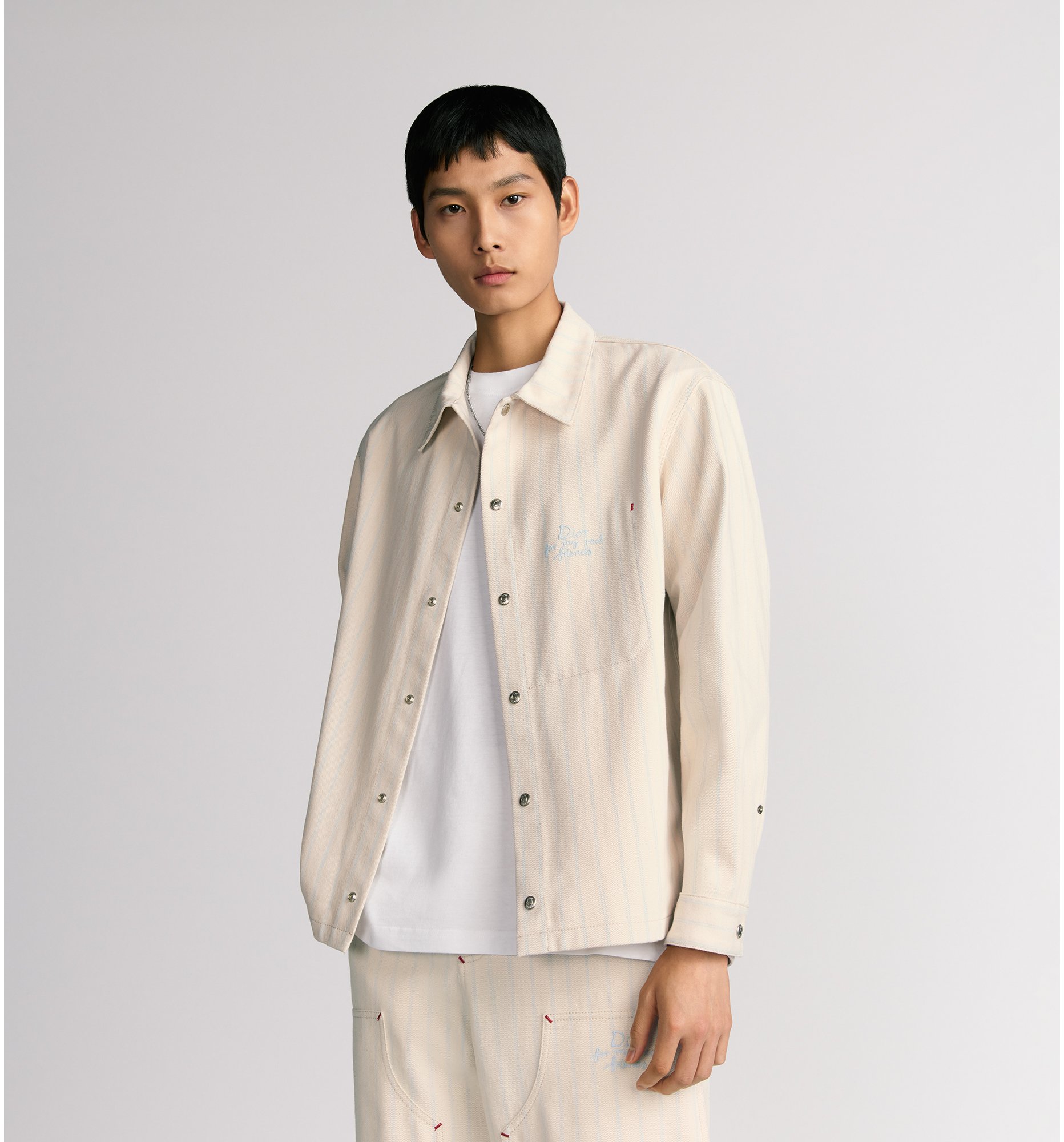 aria_look DIOR AND HYLTON NEL Overshirt Front view