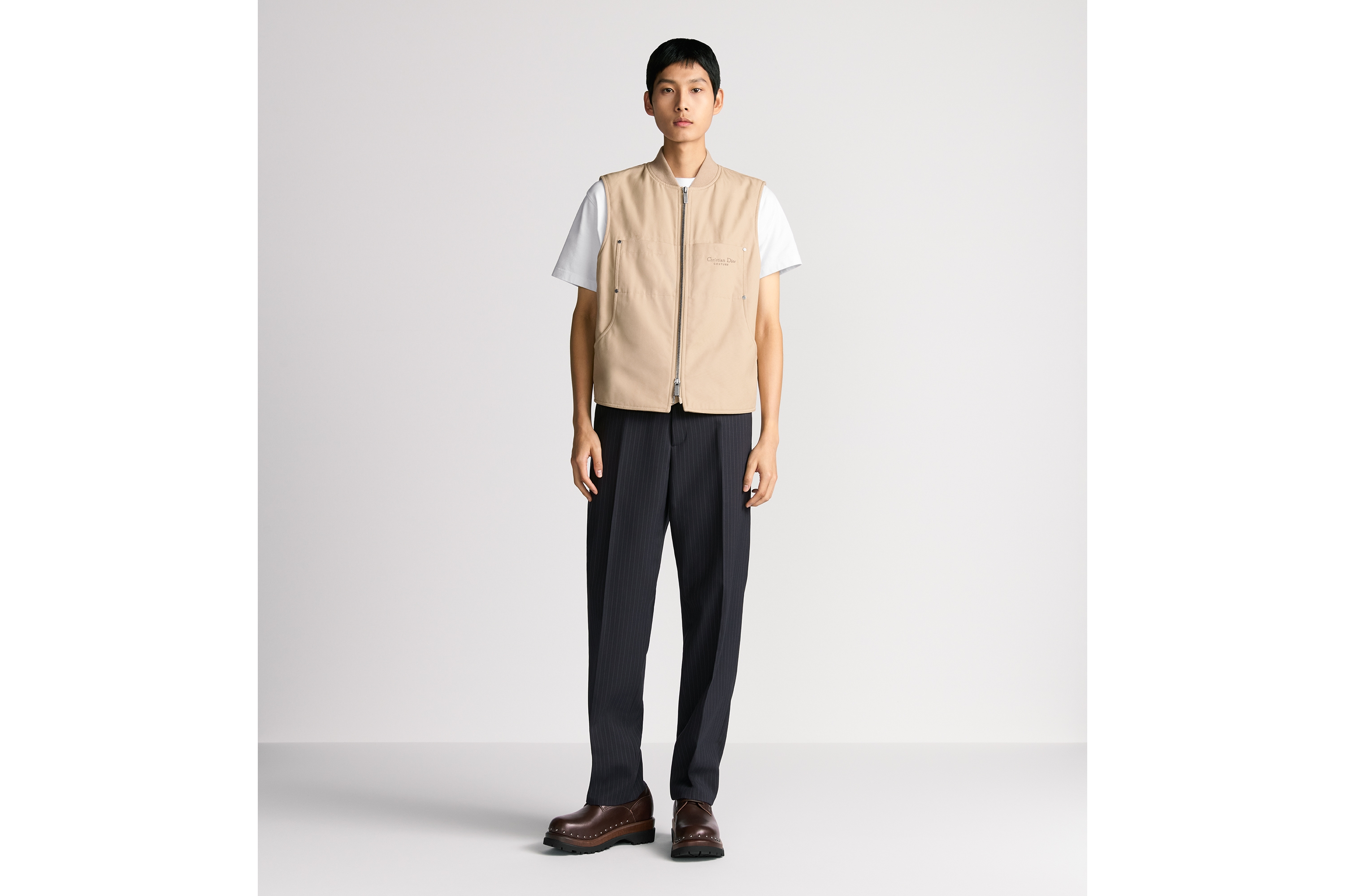 Tailored Straight Pants