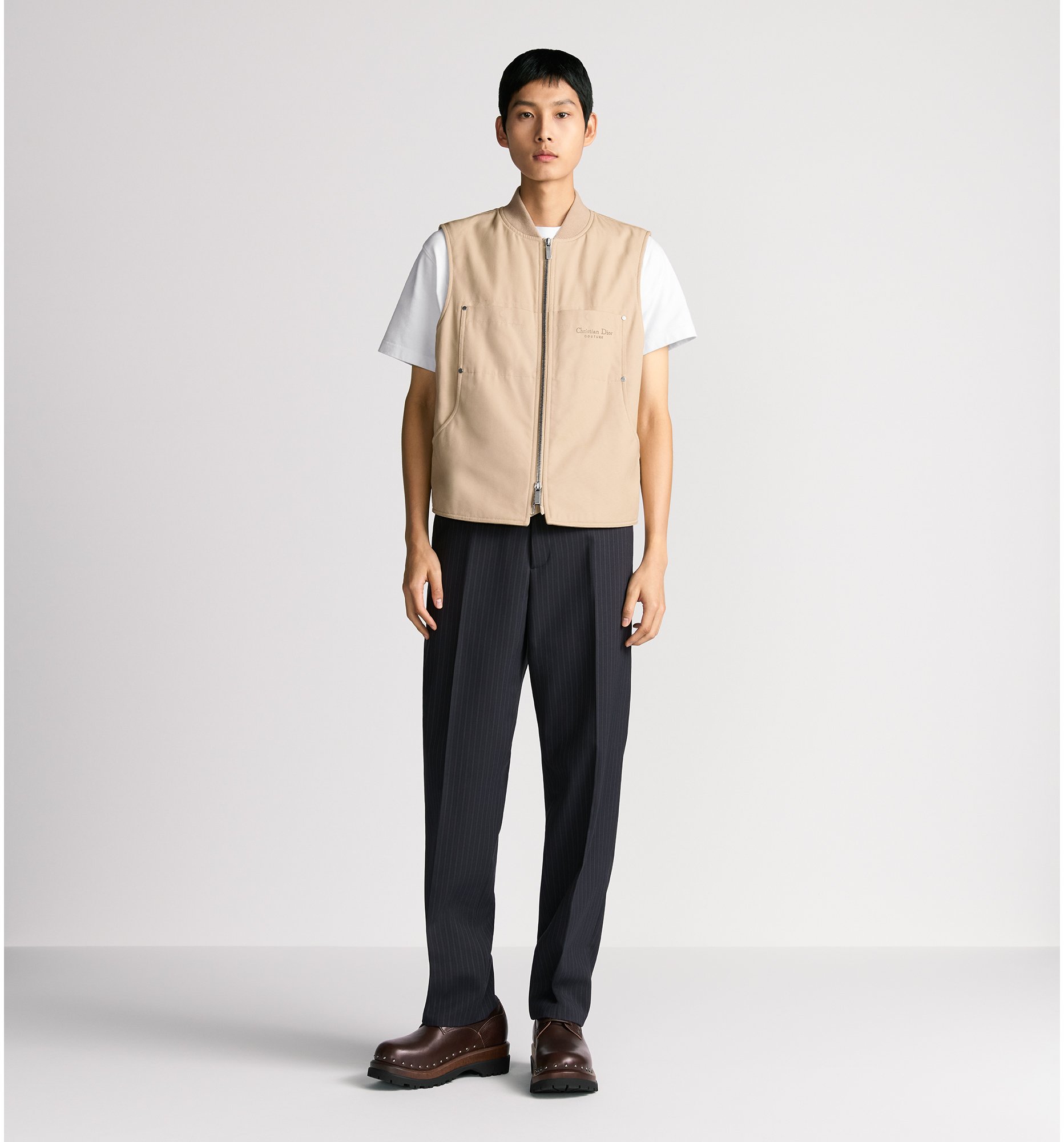 aria_look Tailored Straight Pants Back view