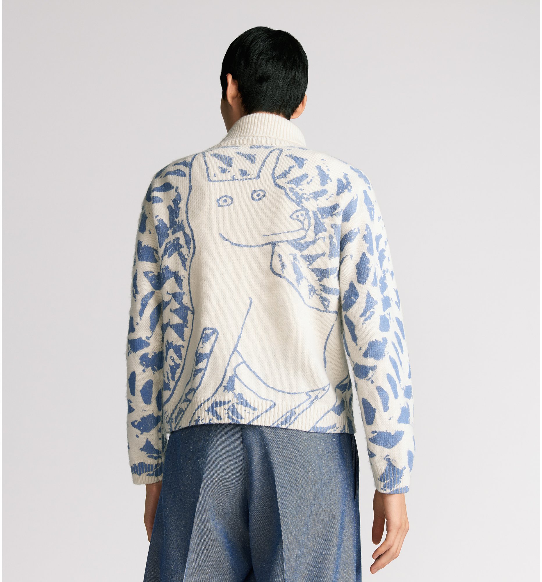 aria_look DIOR AND HYLTON NEL Turtleneck Sweater Detailed view