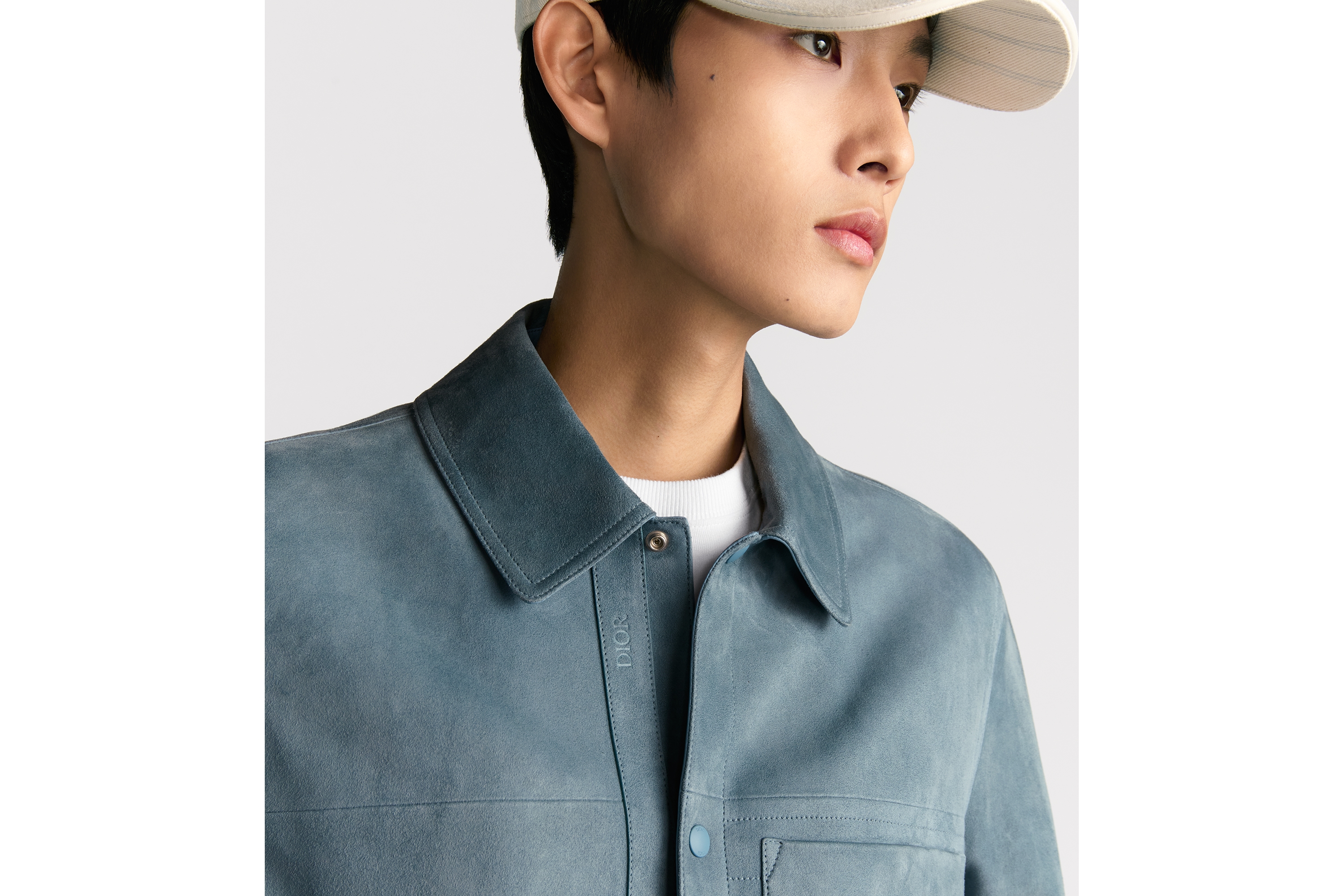 look_image_alt_prefix Cazadora Piel de cordero azul E04