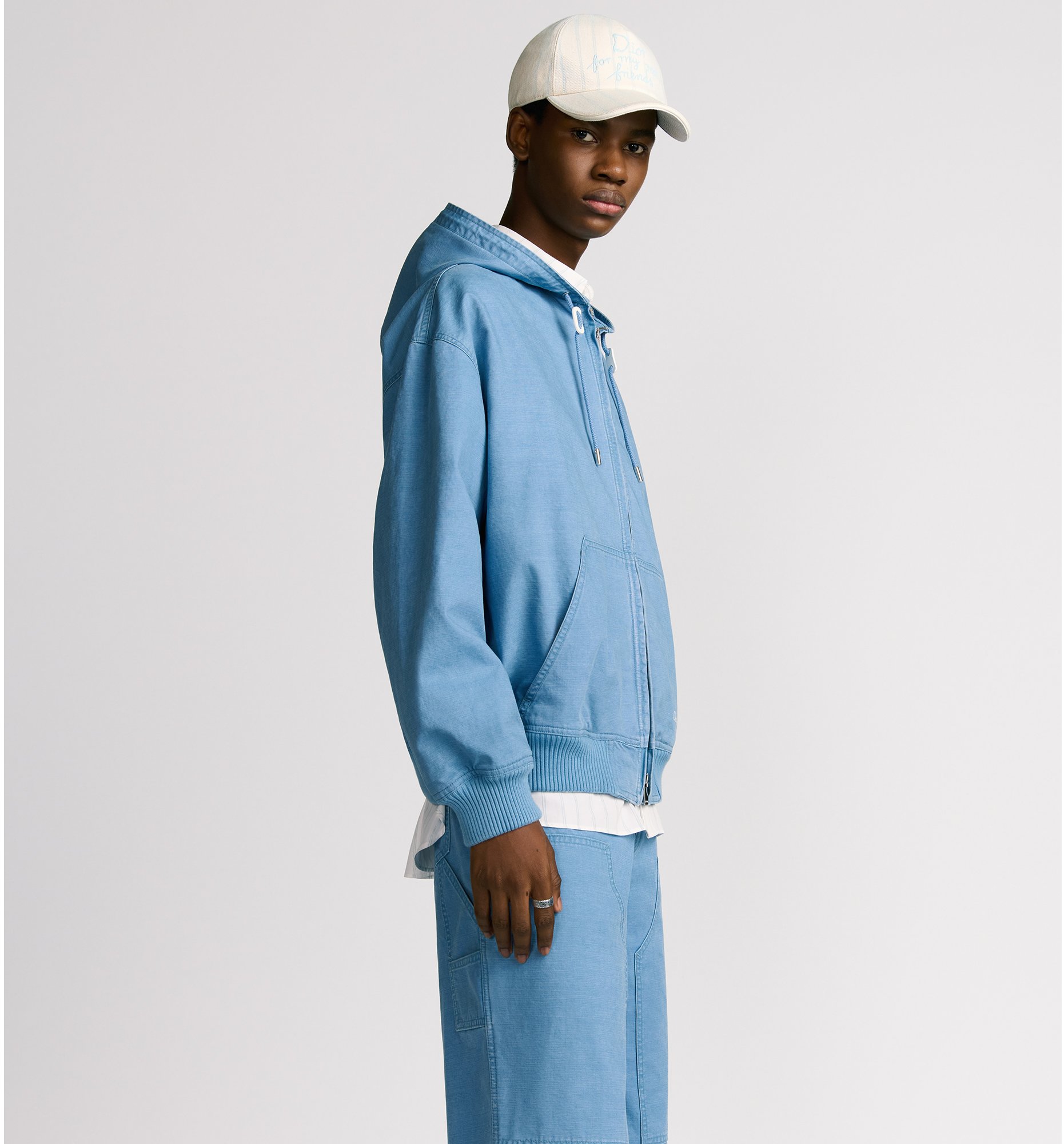 aria_look Christian Dior Couture Hooded Sweatshirt Front view