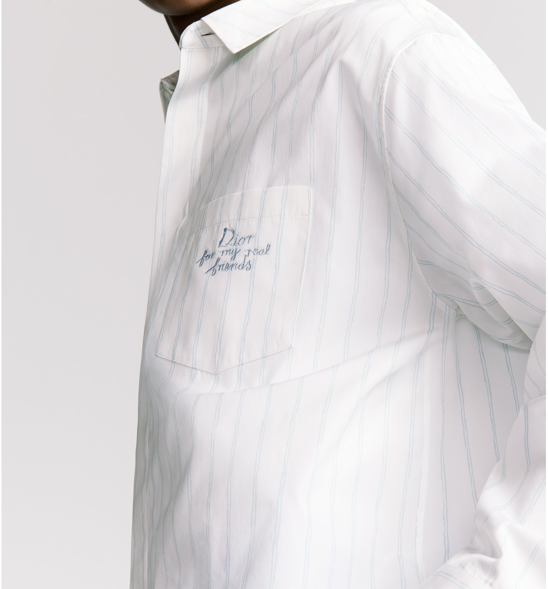 aria_look DIOR AND HYLTON NEL Oversized Shirt Detailed view