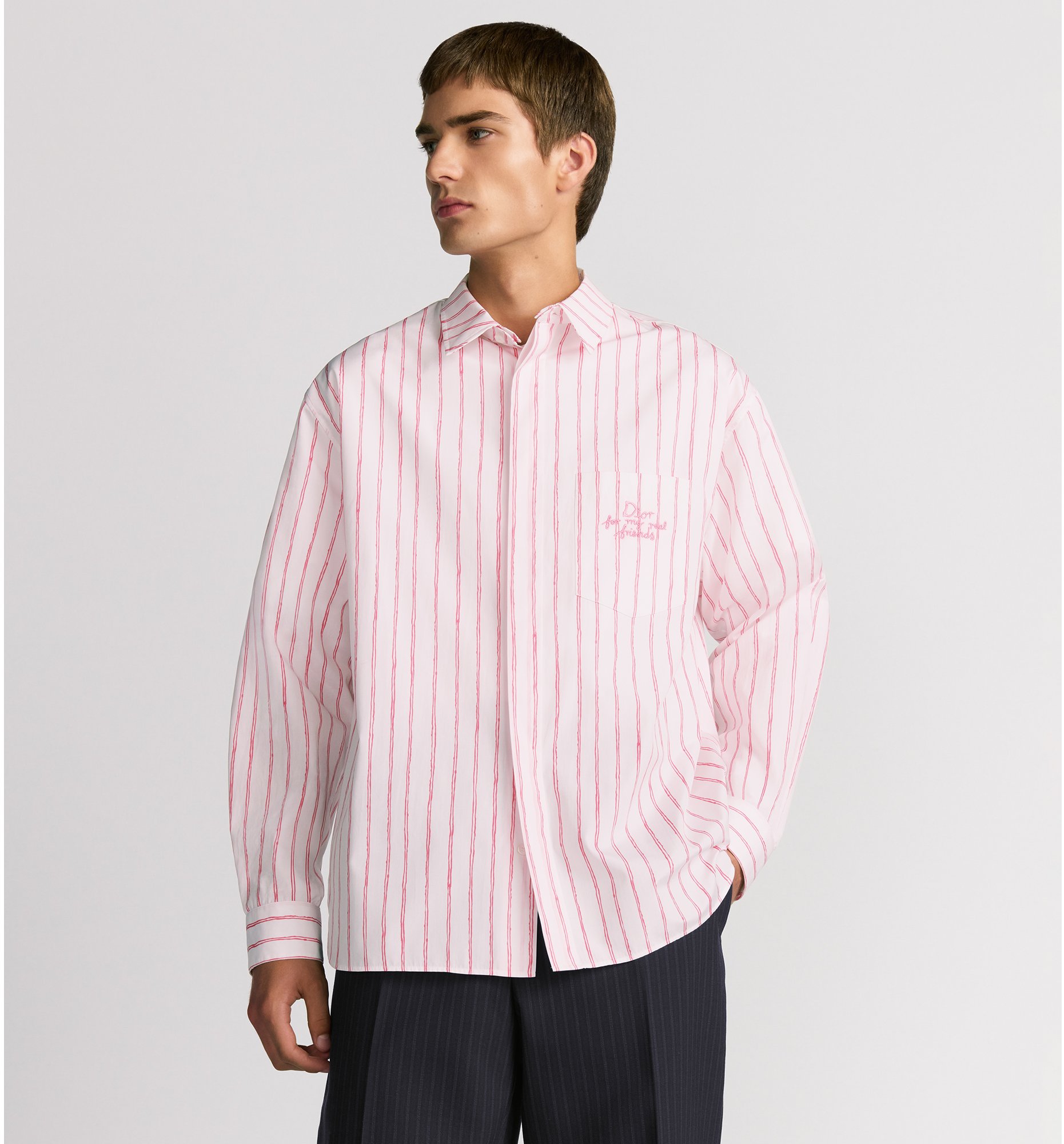 aria_look DIOR AND HYLTON NEL Oversized Shirt Unfolded view
