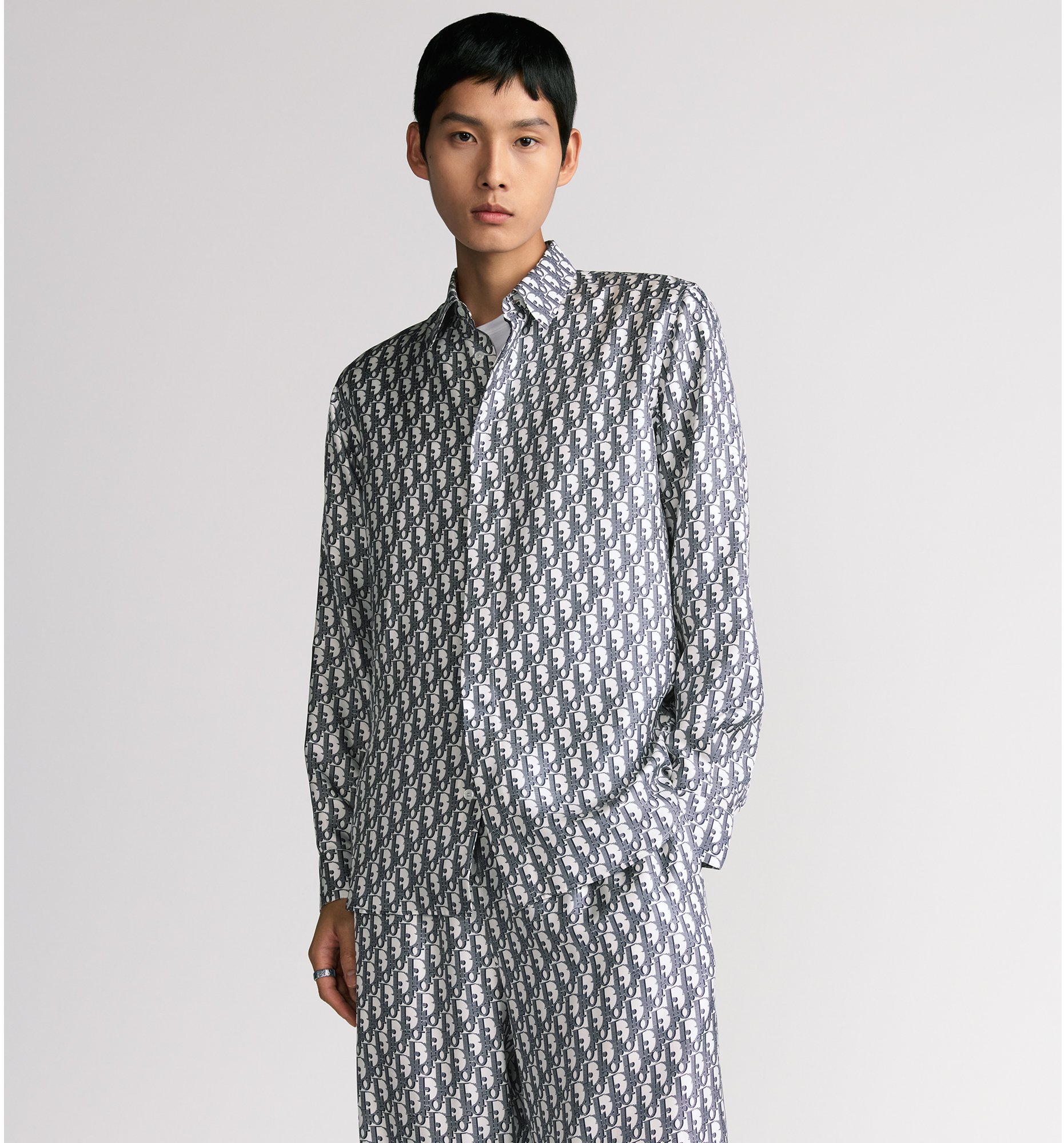 aria_look Camicia Dior Oblique aria_unfoldedView