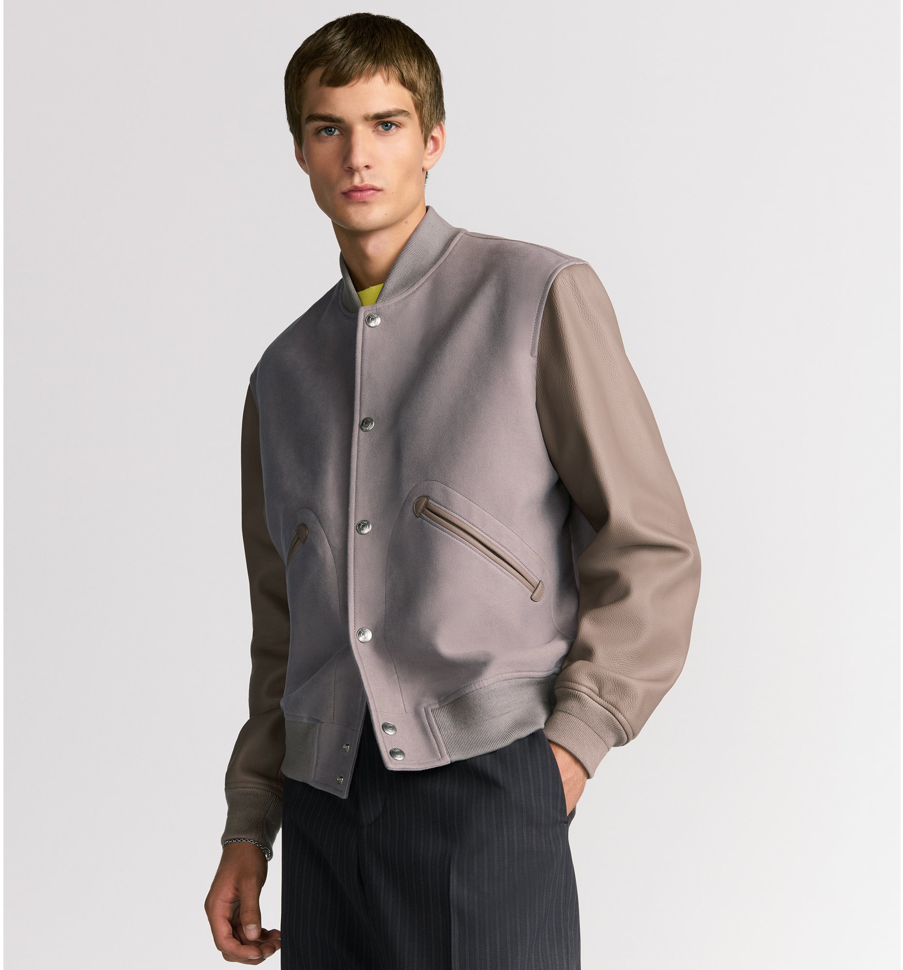 aria_look DIOR AND HYLTON NEL Varsity Jacket Unfolded view