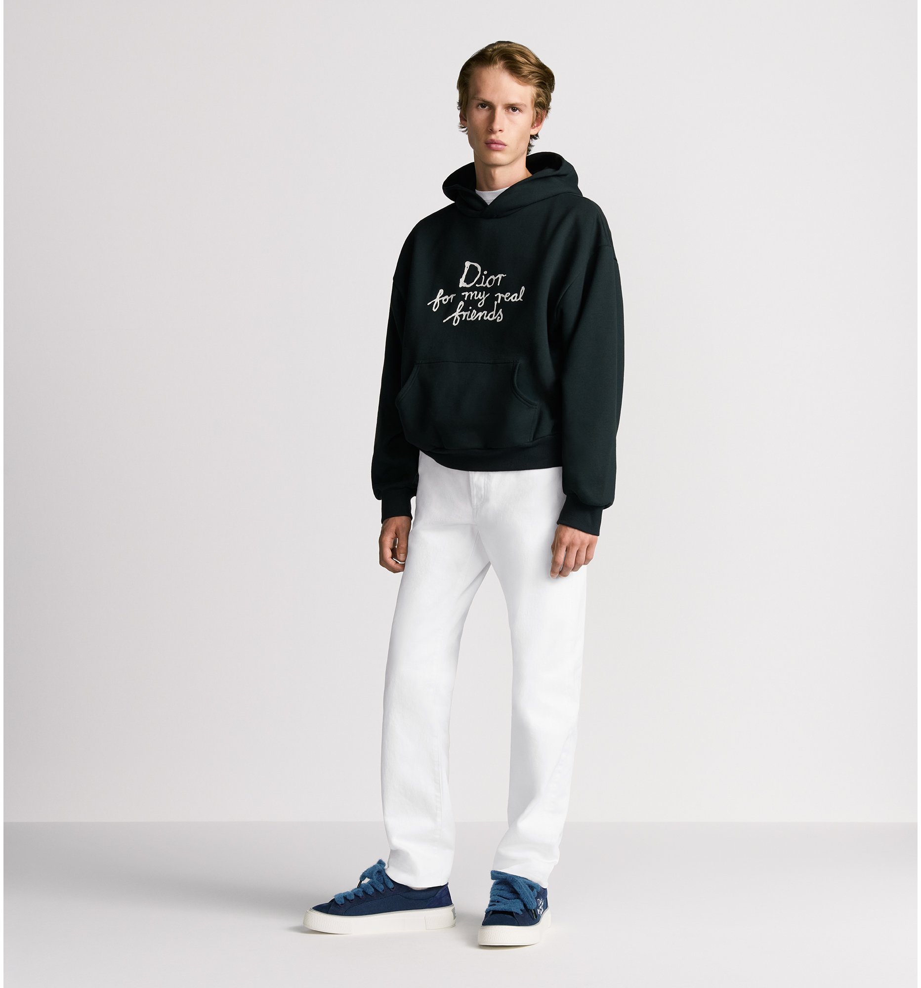 aria_look DIOR AND HYLTON NEL Hooded Sweatshirt Back view
