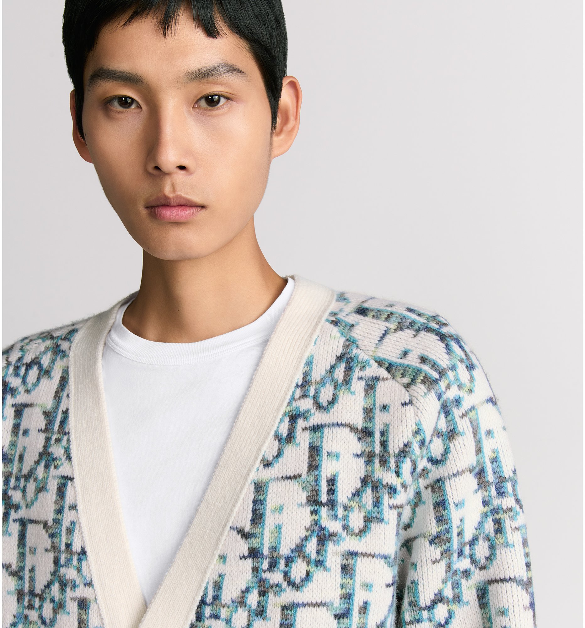 aria_look Dior Oblique Cardigan Detailed view