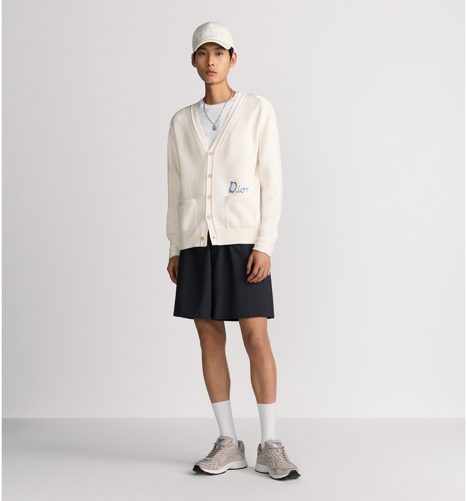 aria_look DIOR AND HYLTON NEL 開襟衫 aria_backView