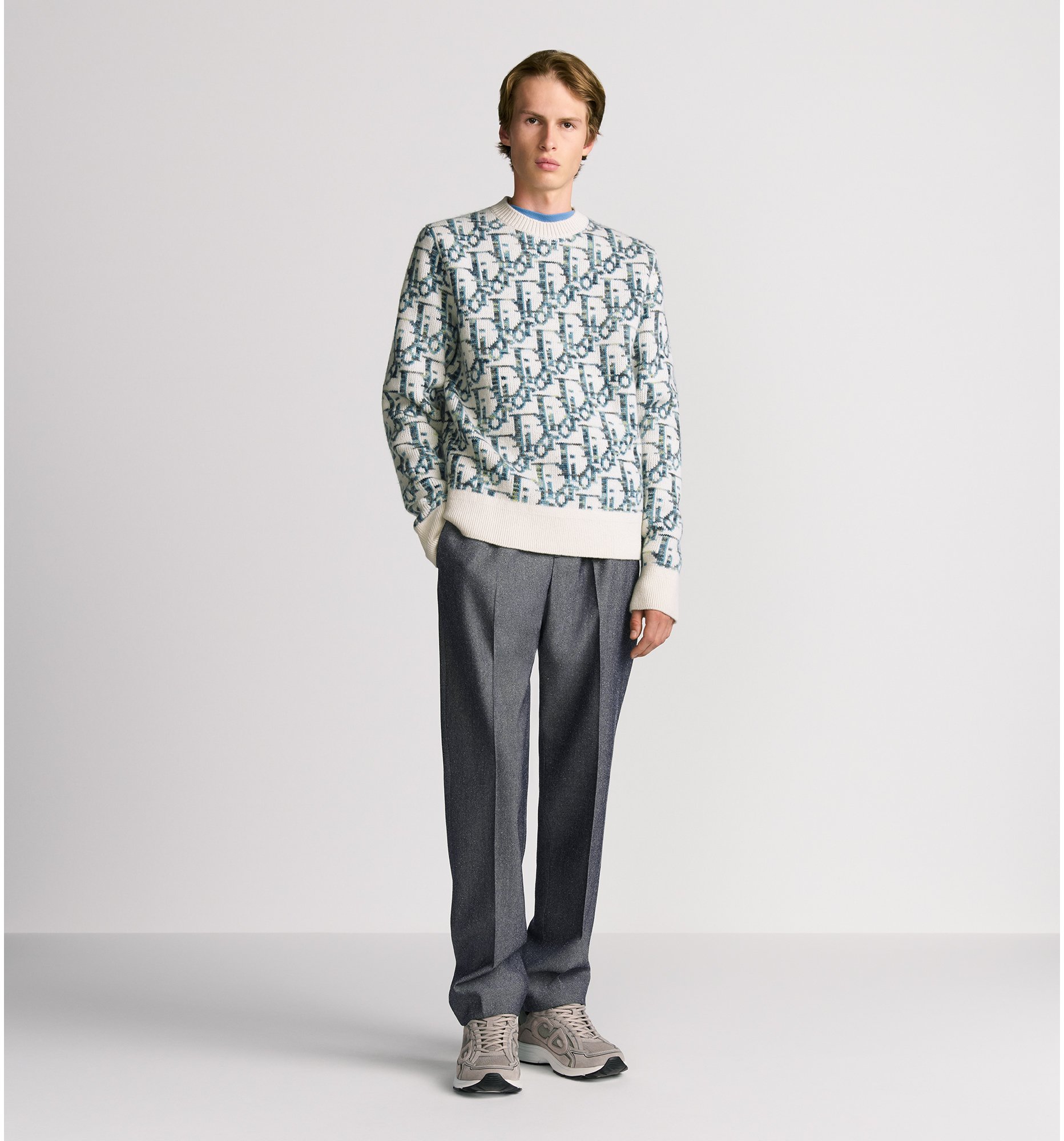aria_look Dior Oblique Sweater Back view